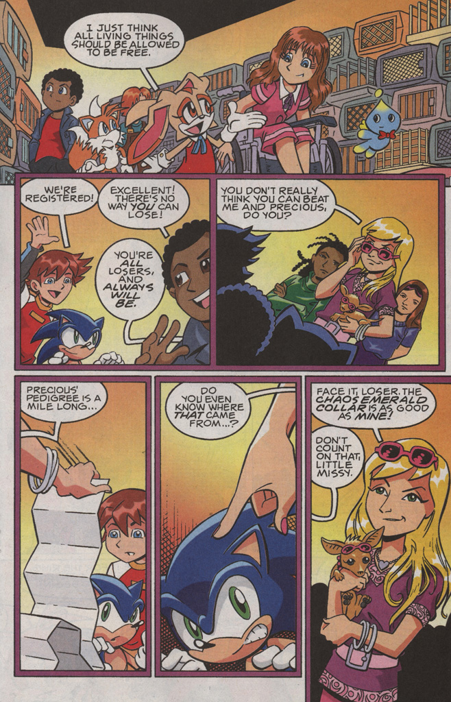 Read online Sonic X comic -  Issue #36 - 19