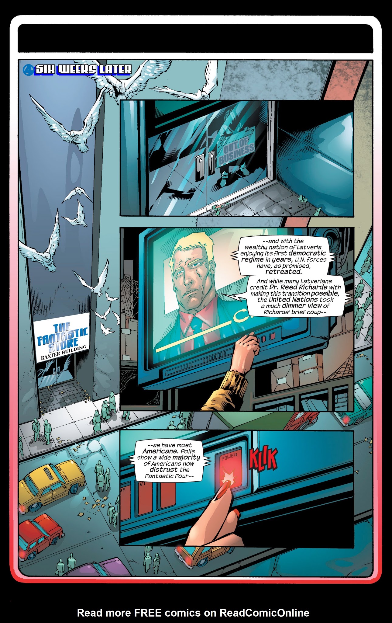 Read online Fantastic Four by Waid & Wieringo Ultimate Collection comic -  Issue # TPB 3 - 136