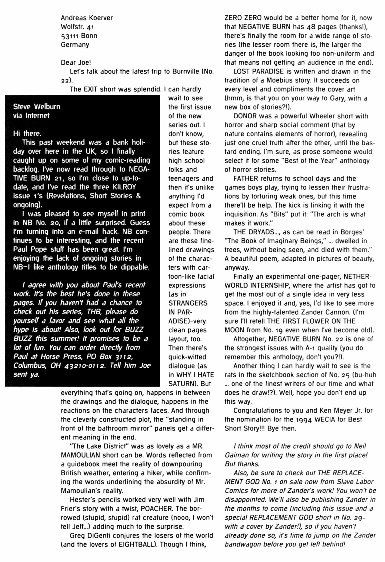 Read online Negative Burn comic -  Issue #26 - 46