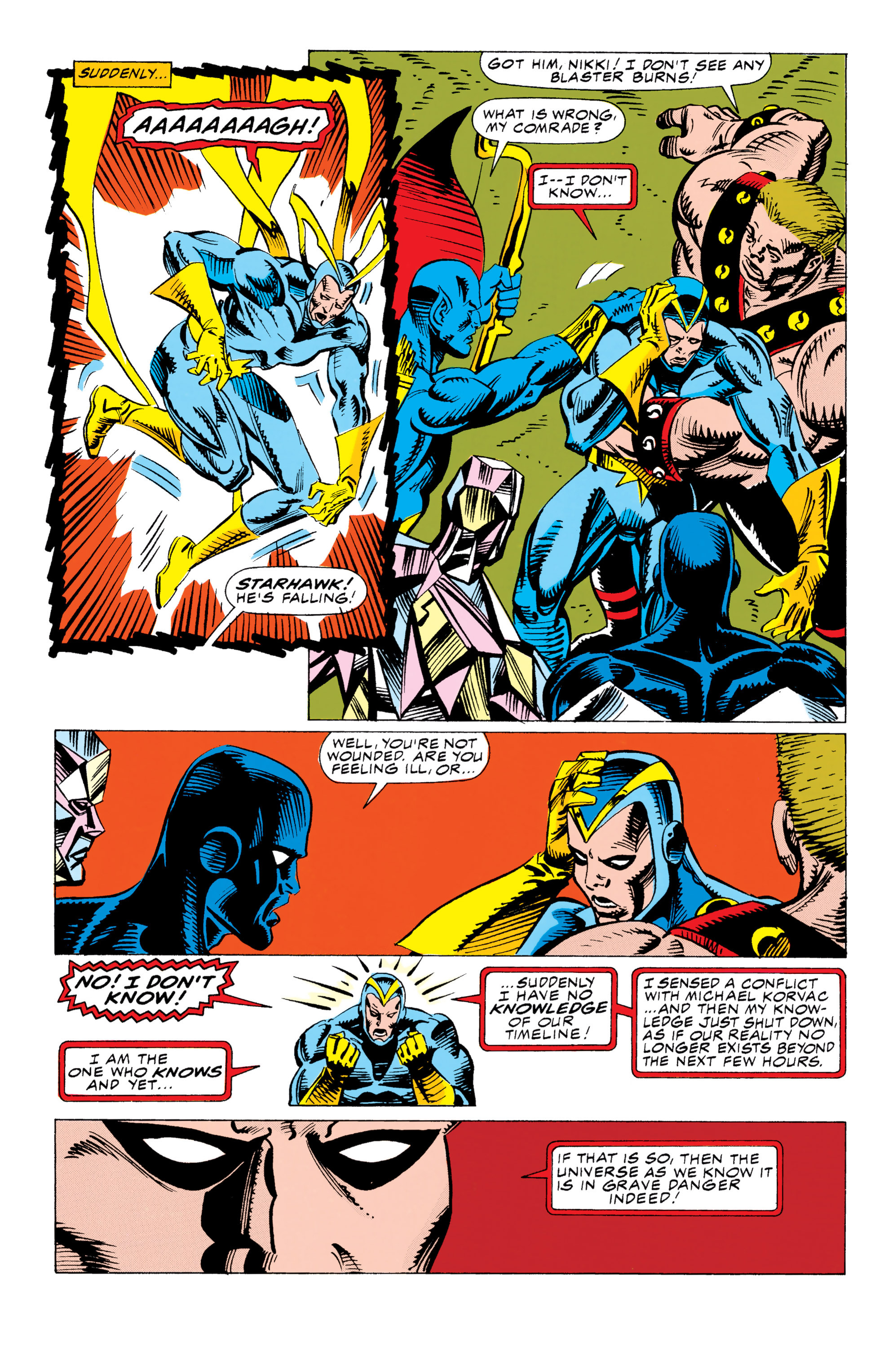Read online Guardians of the Galaxy (1990) comic -  Issue # _TPB Guardians of the Galaxy by Jim Valentino 1 (Part 2) - 62