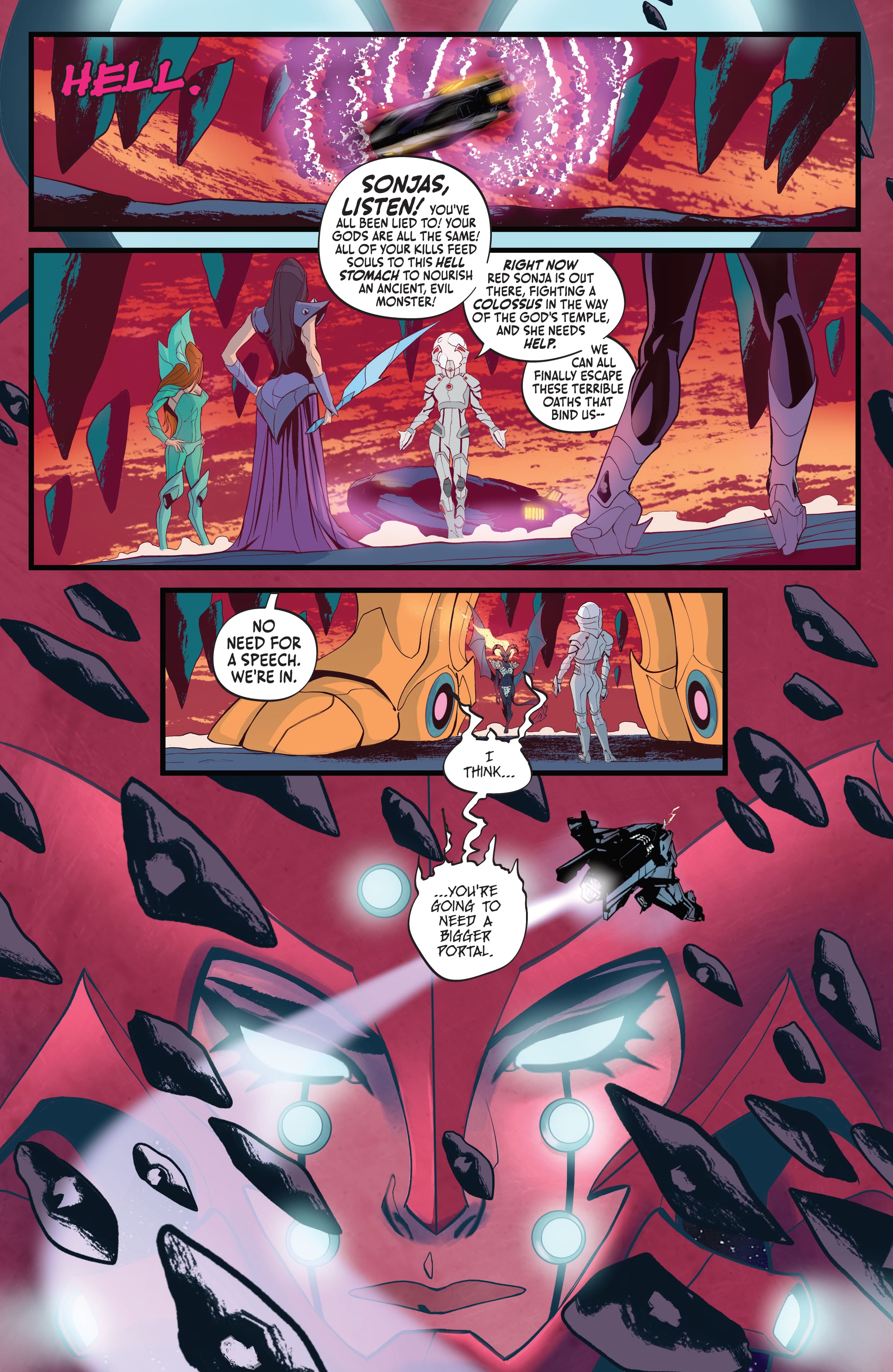 Read online Sonjaversal comic -  Issue #5 - 13