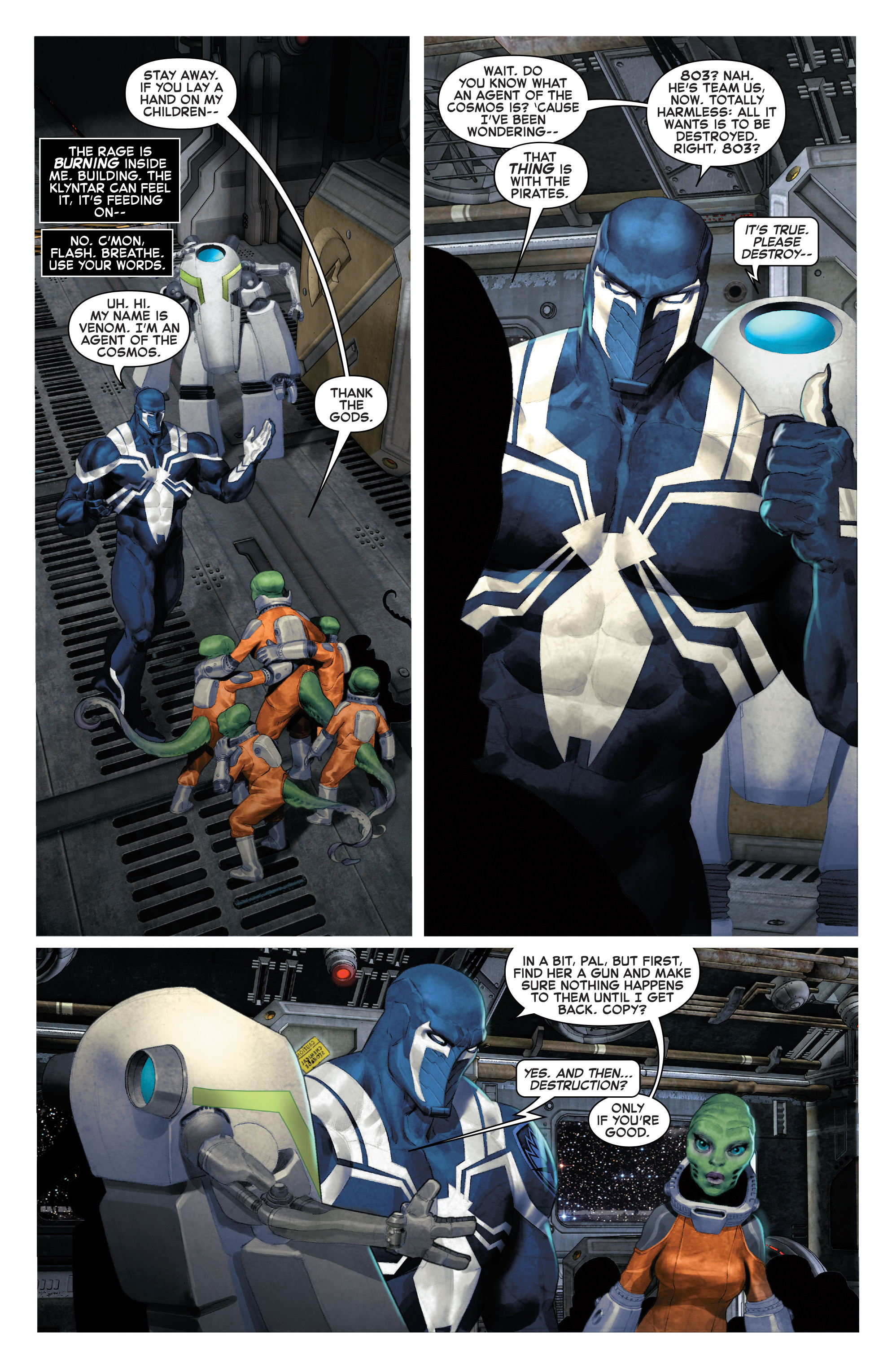 Read online Venom: Space Knight comic -  Issue #1 - 13
