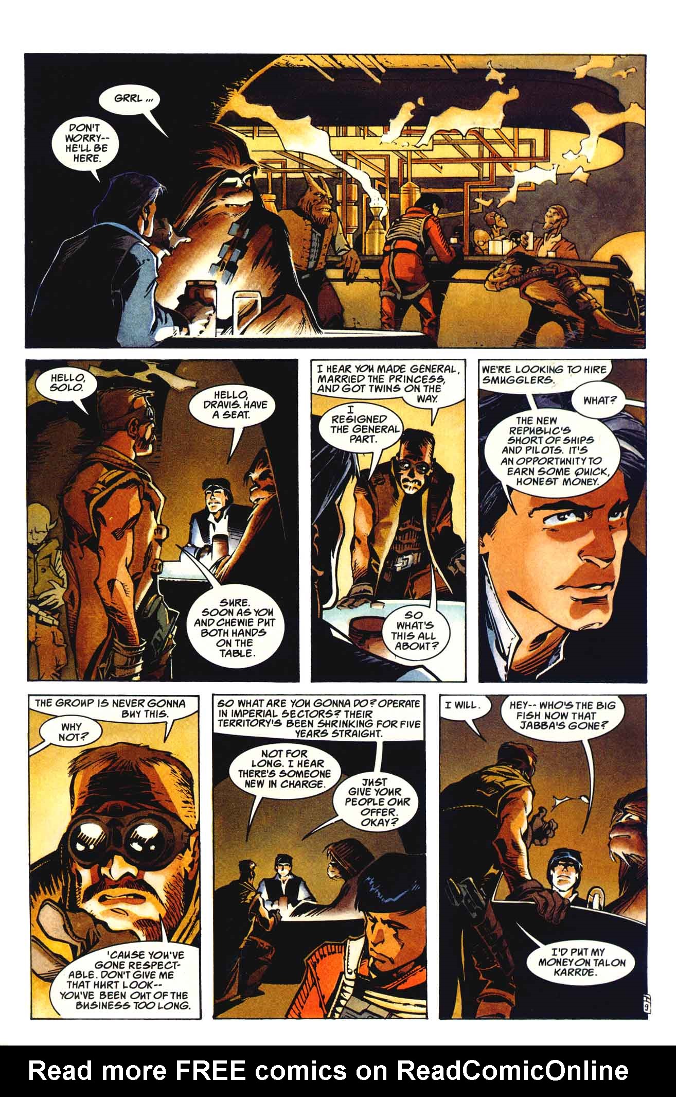 Read online Star Wars: Heir to the Empire comic -  Issue #1 - 13