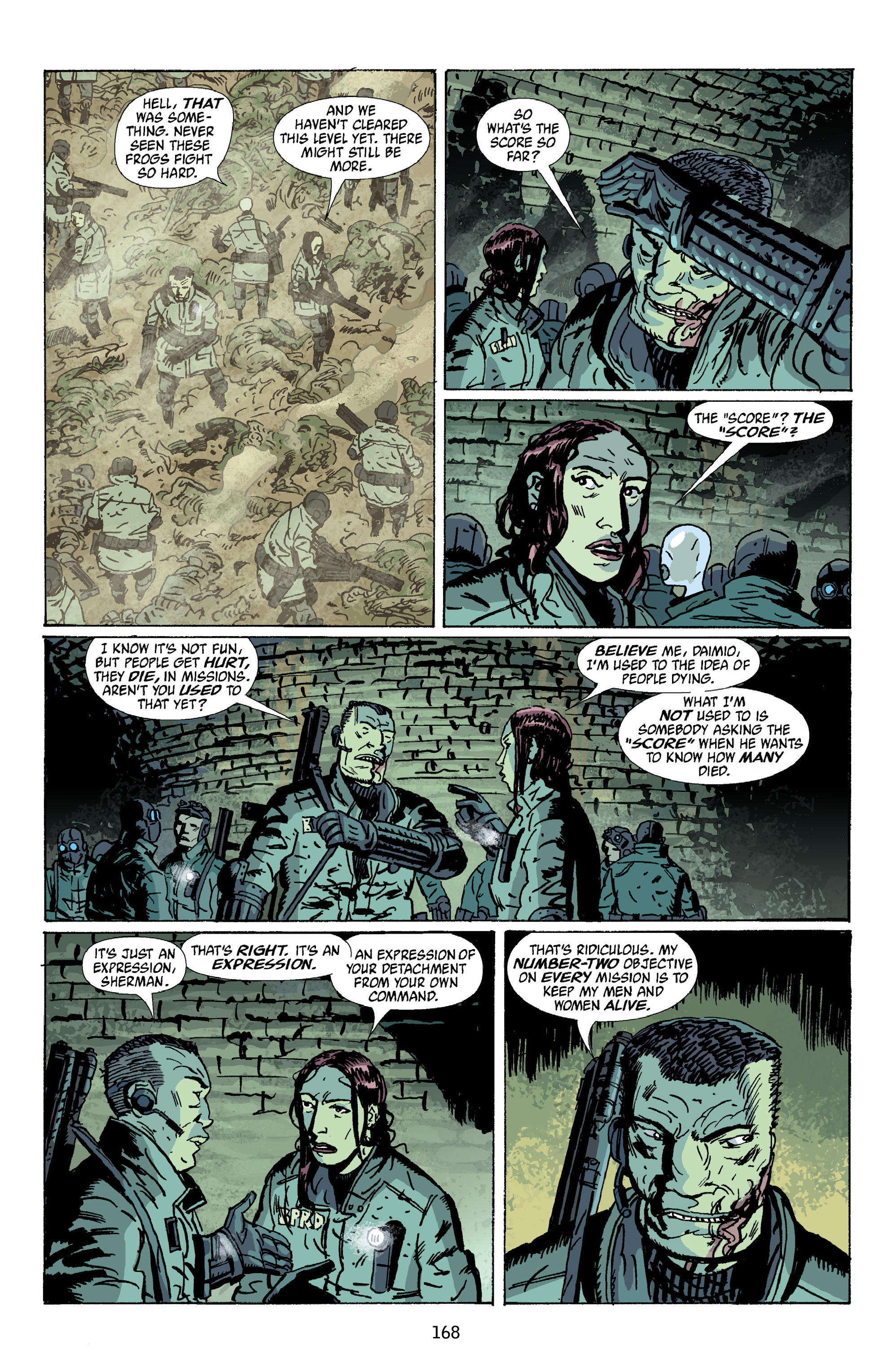 Read online B.P.R.D.: Plague of Frogs (2011) comic -  Issue # TPB 2 (Part 2) - 68