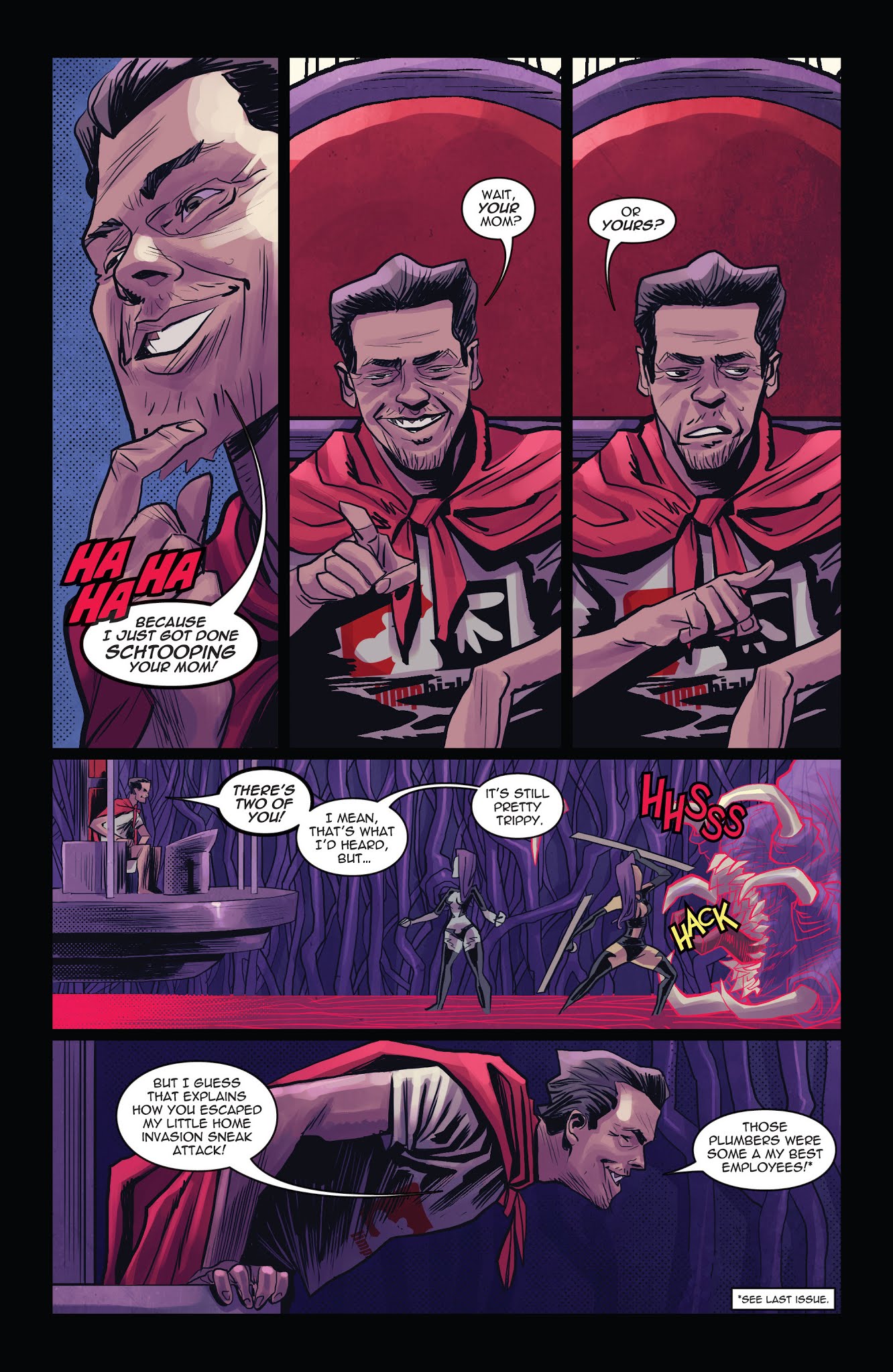 Read online Vampblade Season 3 comic -  Issue #4 - 9