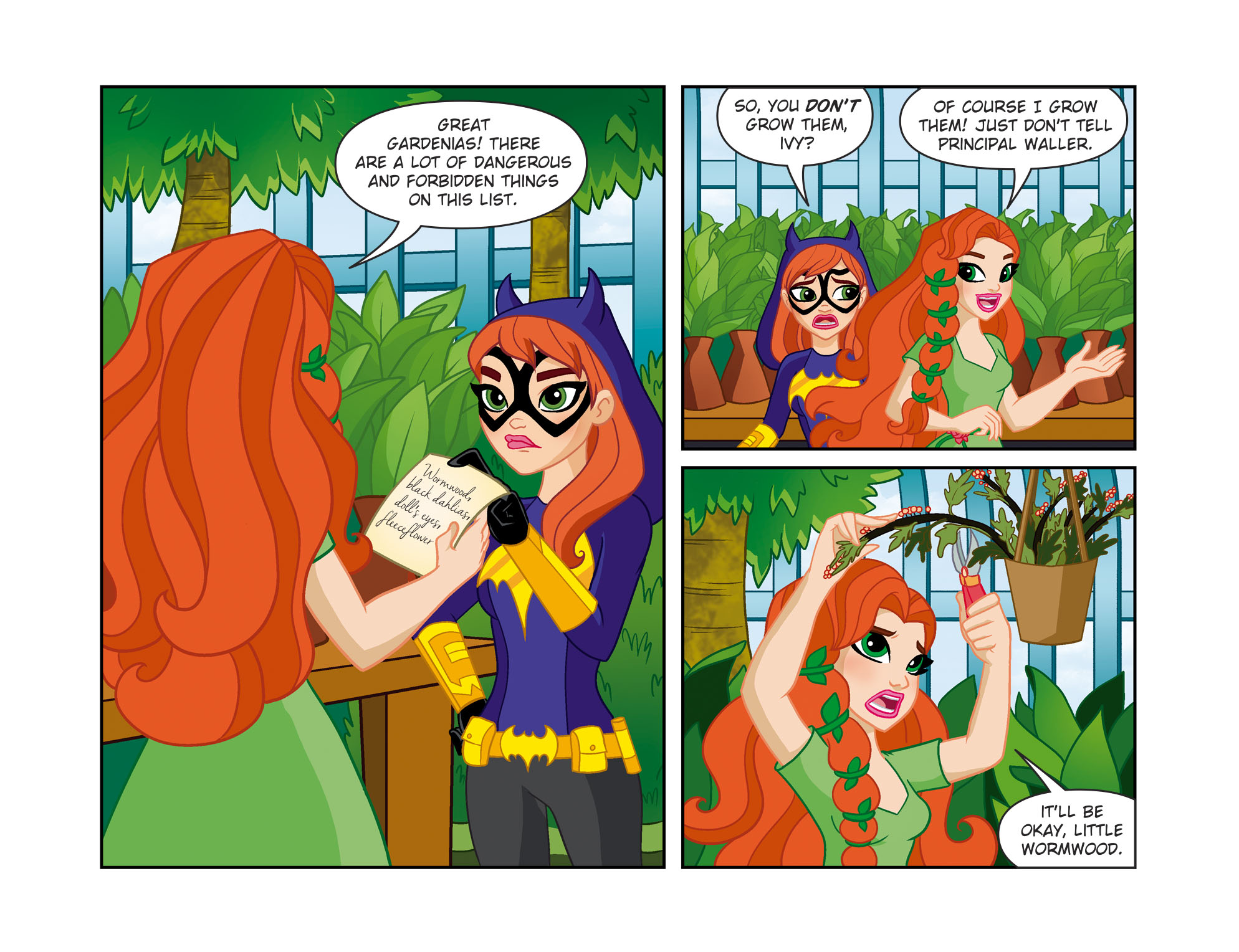 Read online DC Super Hero Girls: Out of the Bottle comic -  Issue #7 - 16
