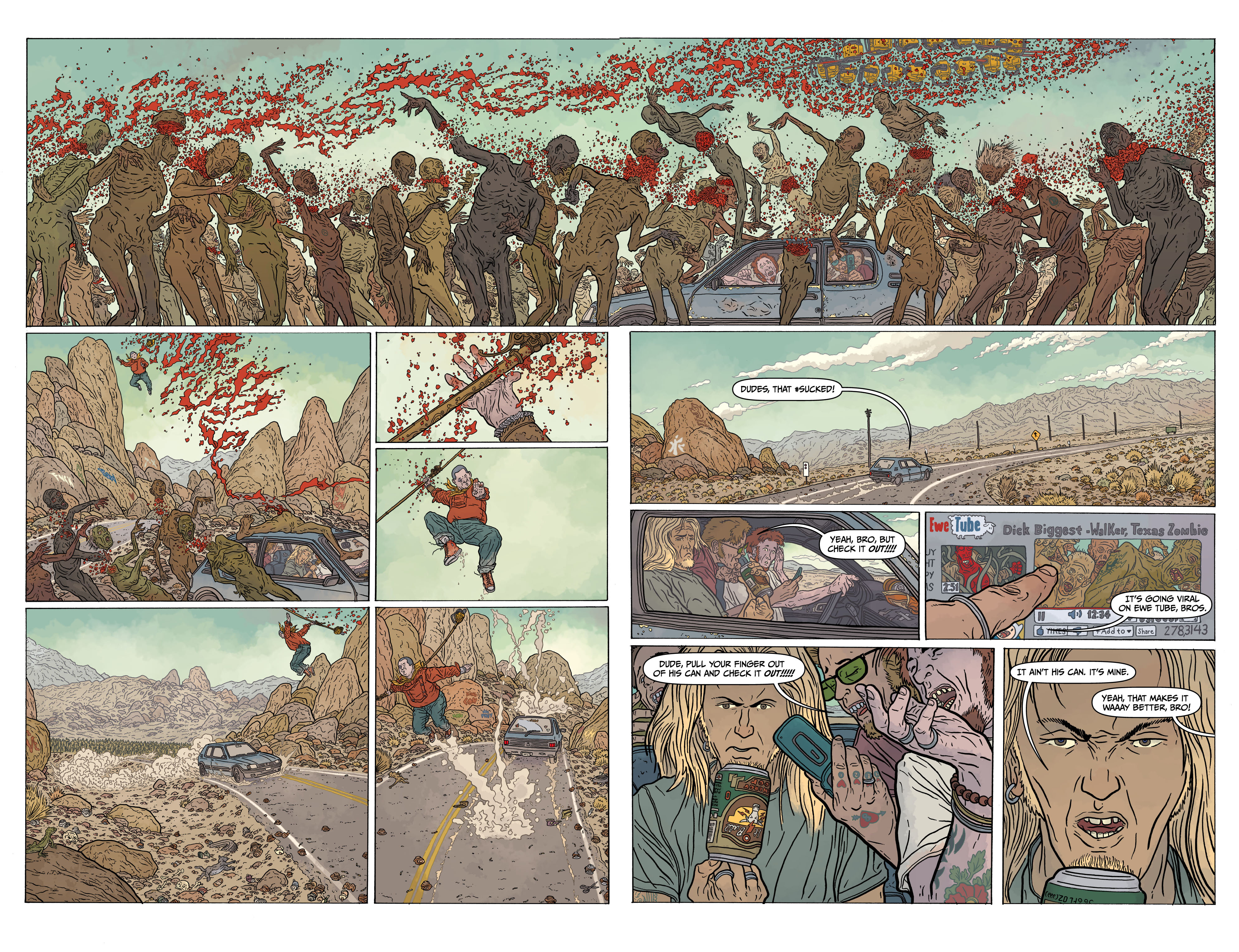 Read online The Shaolin Cowboy: Who'll Stop the Reign? comic -  Issue # _TPB - 25