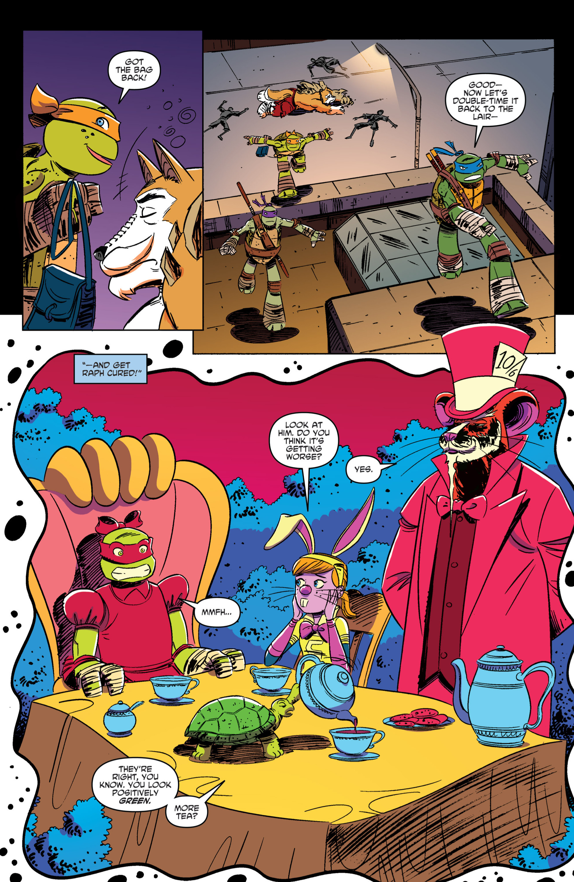 Read online Teenage Mutant Ninja Turtles New Animated Adventures comic -  Issue #4 - 22