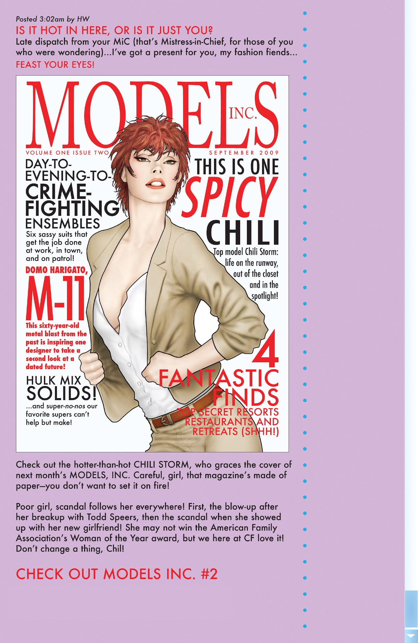 Read online Models, Inc. comic -  Issue #1 - 24