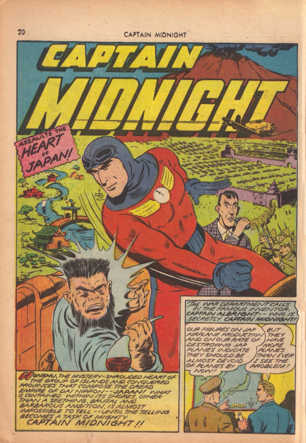 Read online Captain Midnight (1942) comic -  Issue #10 - 20
