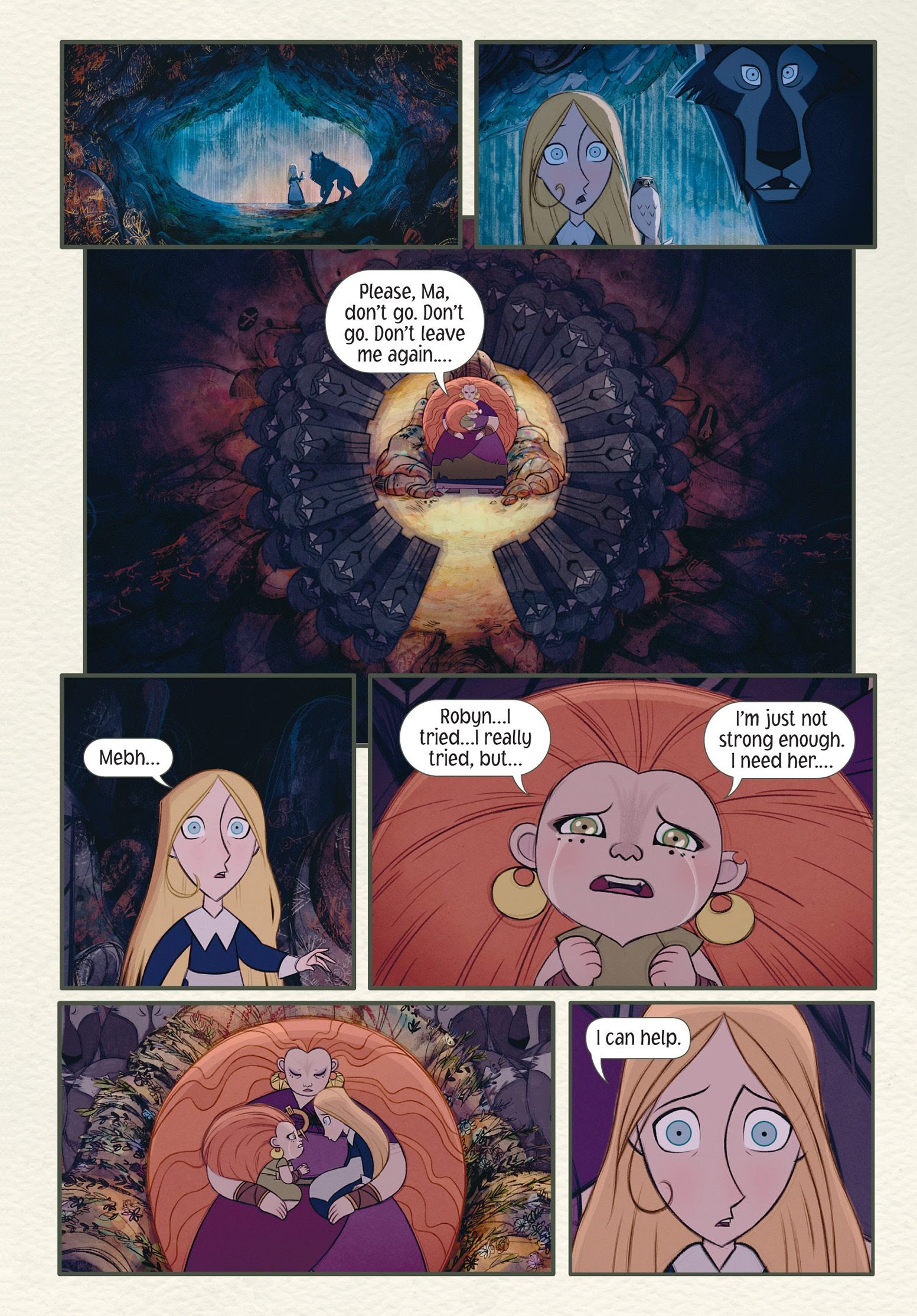 Read online Wolfwalkers: The Graphic Novel comic -  Issue # TPB (Part 3) - 60