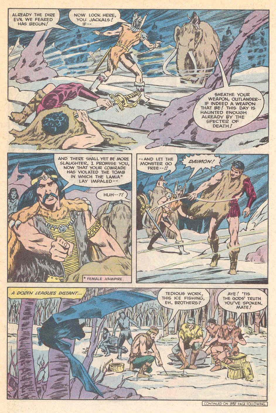 Read online Warlord (1976) comic -  Issue #108 - 16
