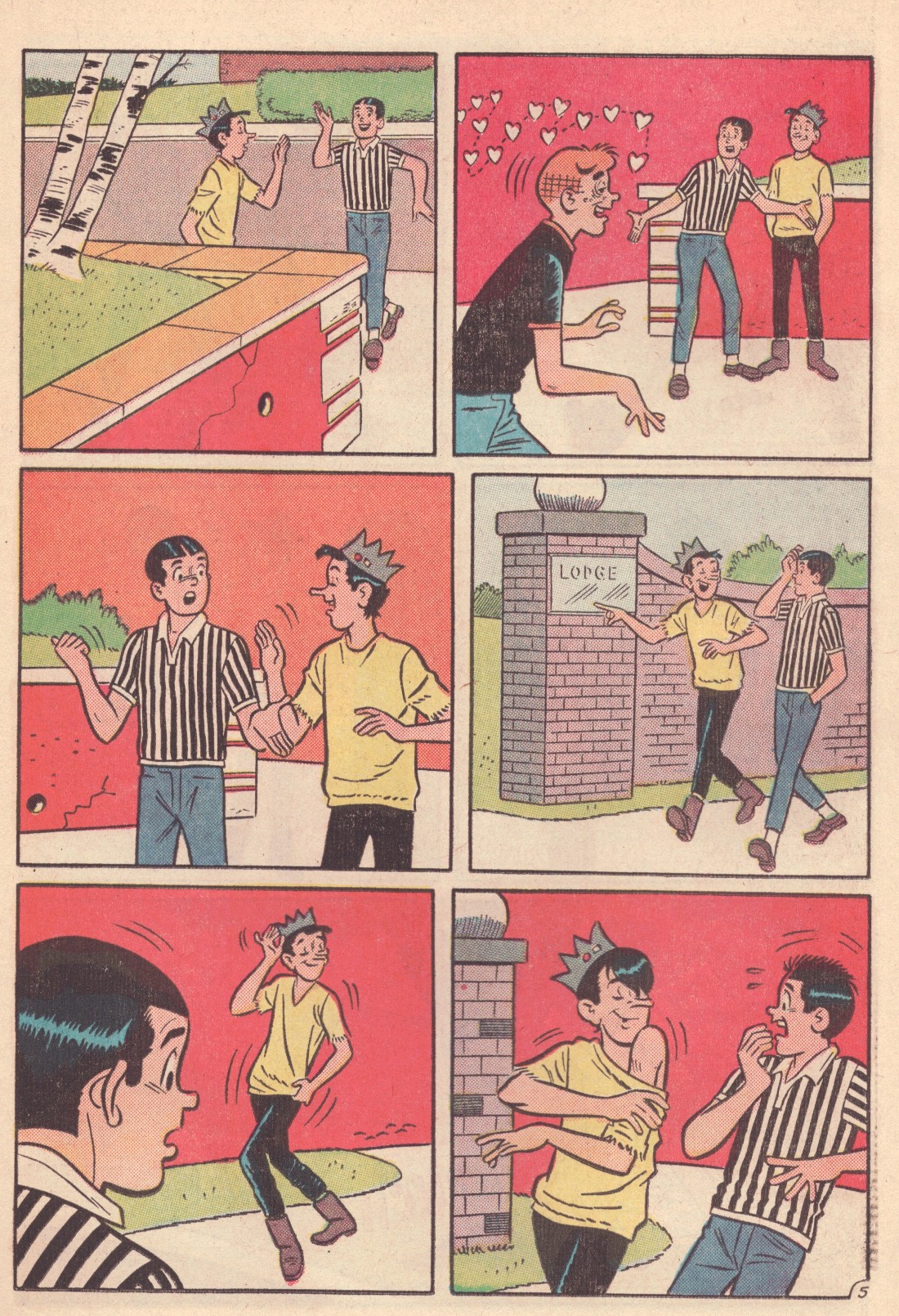 Read online Pep Comics comic -  Issue #183 - 7
