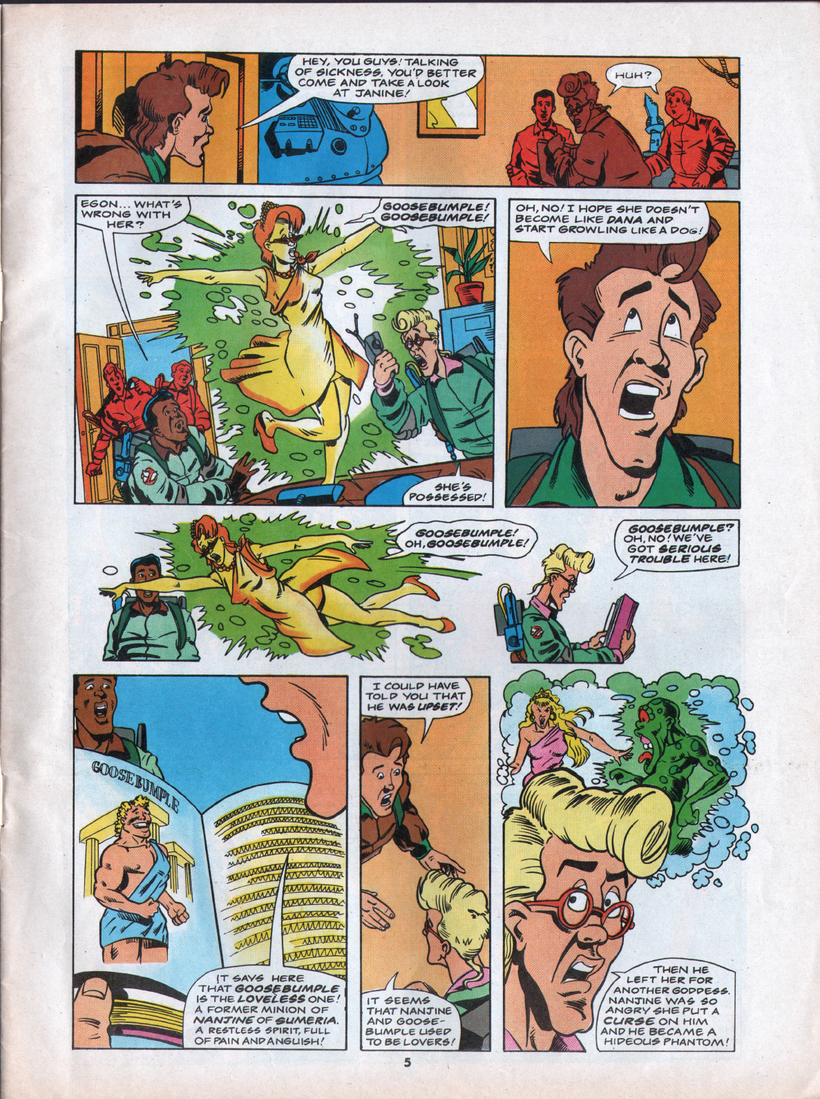 Read online The Real Ghostbusters comic -  Issue #36 - 5