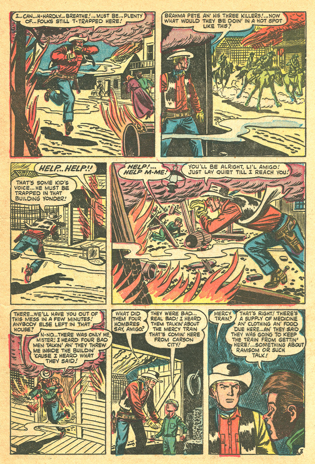 Read online Kid Colt Outlaw comic -  Issue #28 - 29