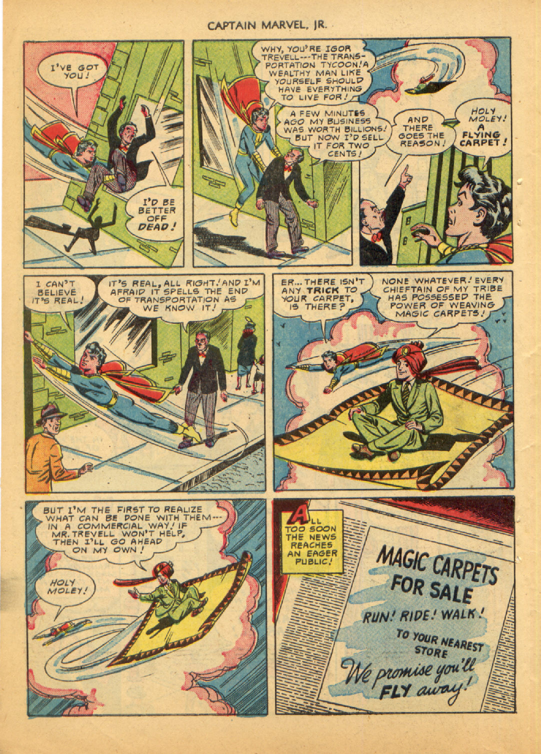 Read online Captain Marvel, Jr. comic -  Issue #92 - 22
