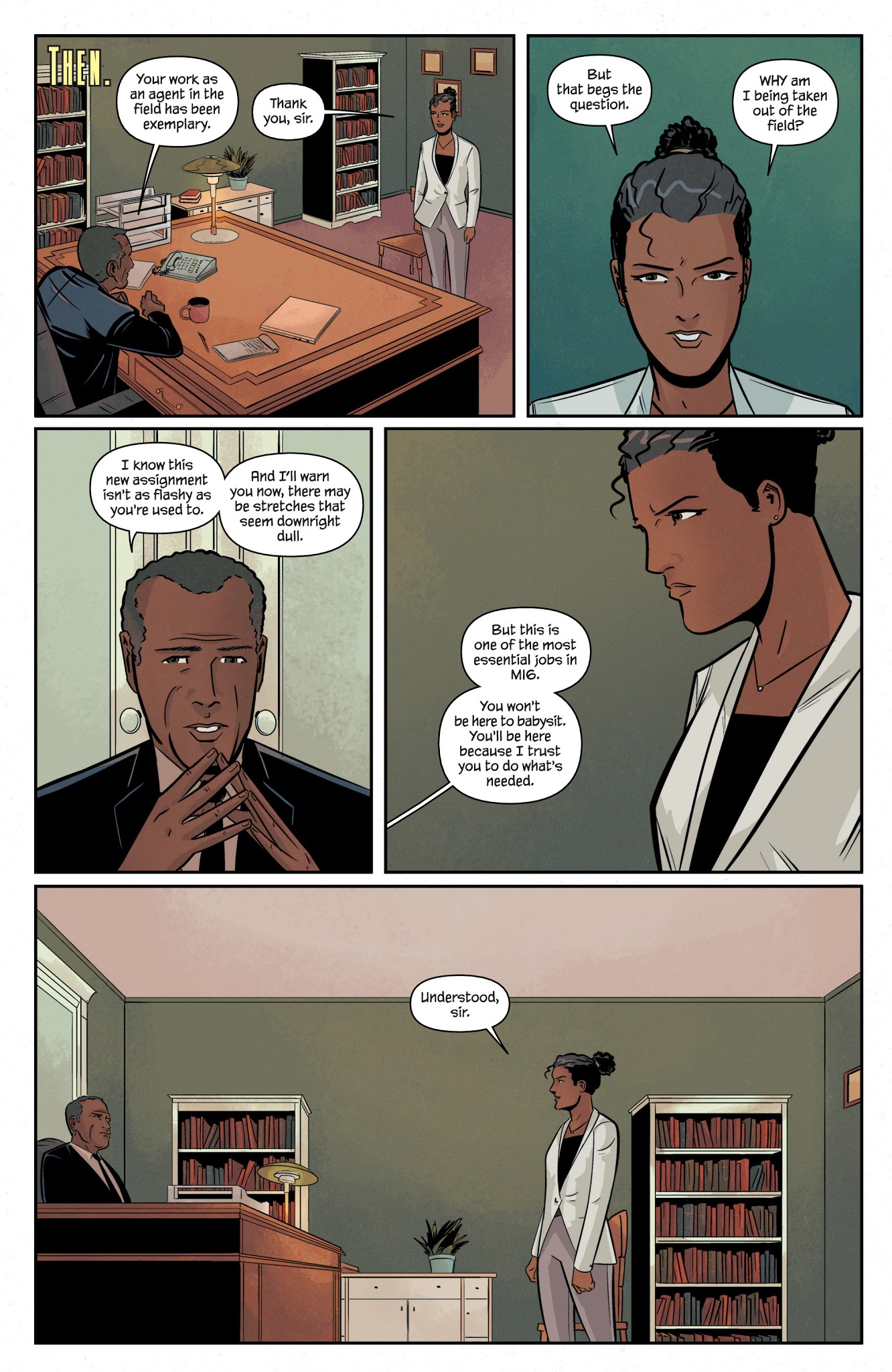 Read online James Bond: Moneypenny comic -  Issue # Full - 12