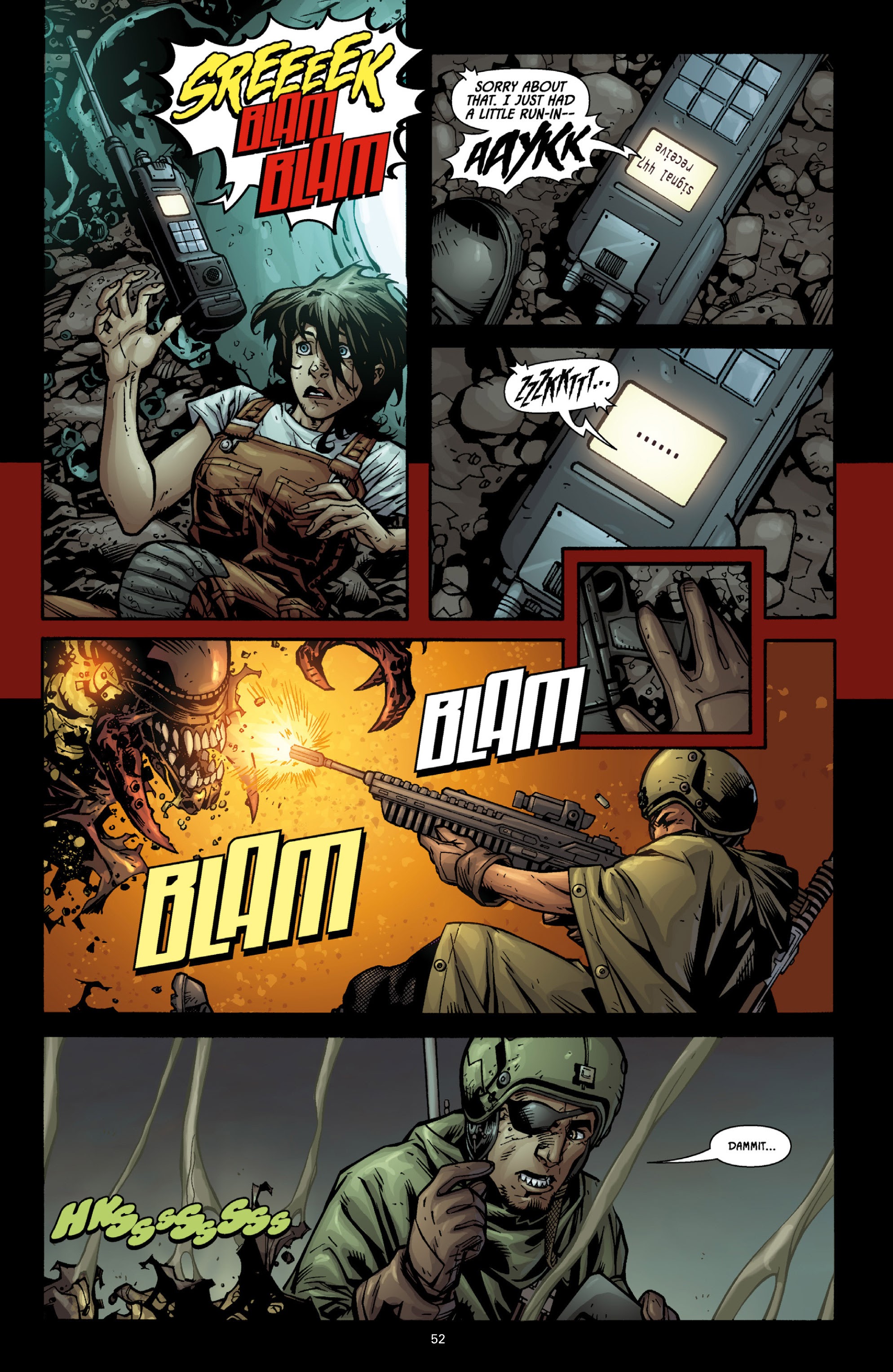 Read online Aliens: More Than Human comic -  Issue # TPB - 51