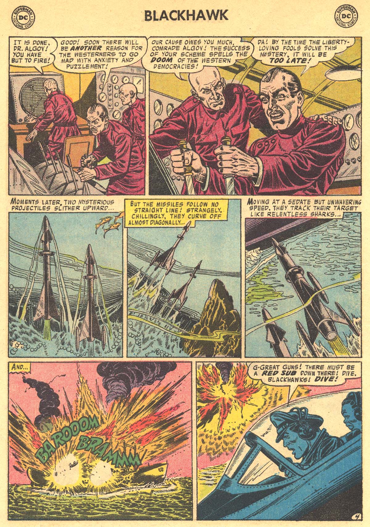 Read online Blackhawk (1957) comic -  Issue #108 - 6