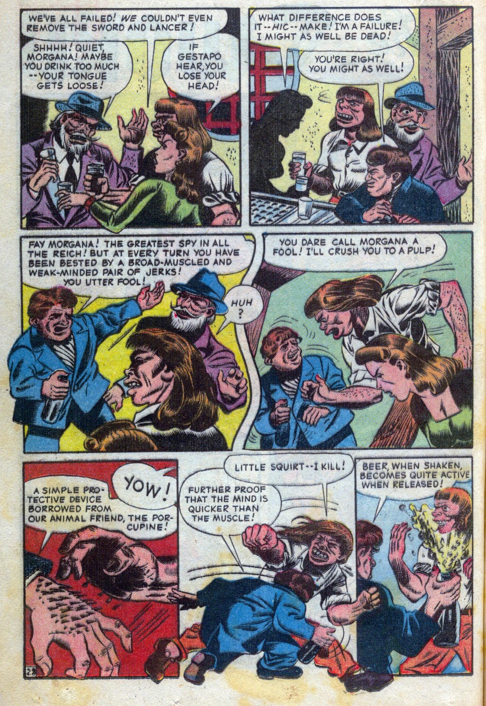 Read online Super-Mystery Comics comic -  Issue #22 - 29