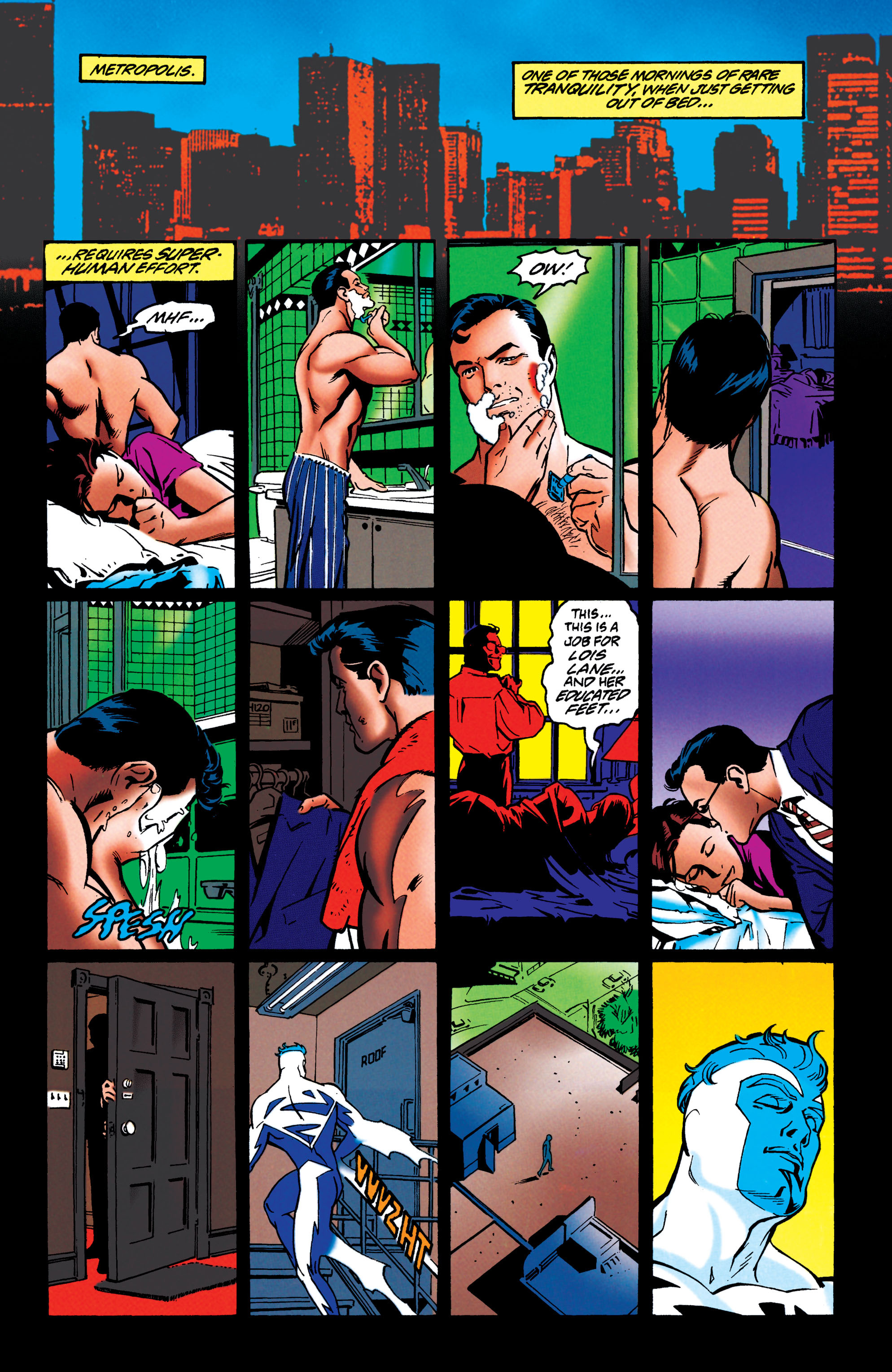 Read online Adventures of Superman (1987) comic -  Issue #547 - 2