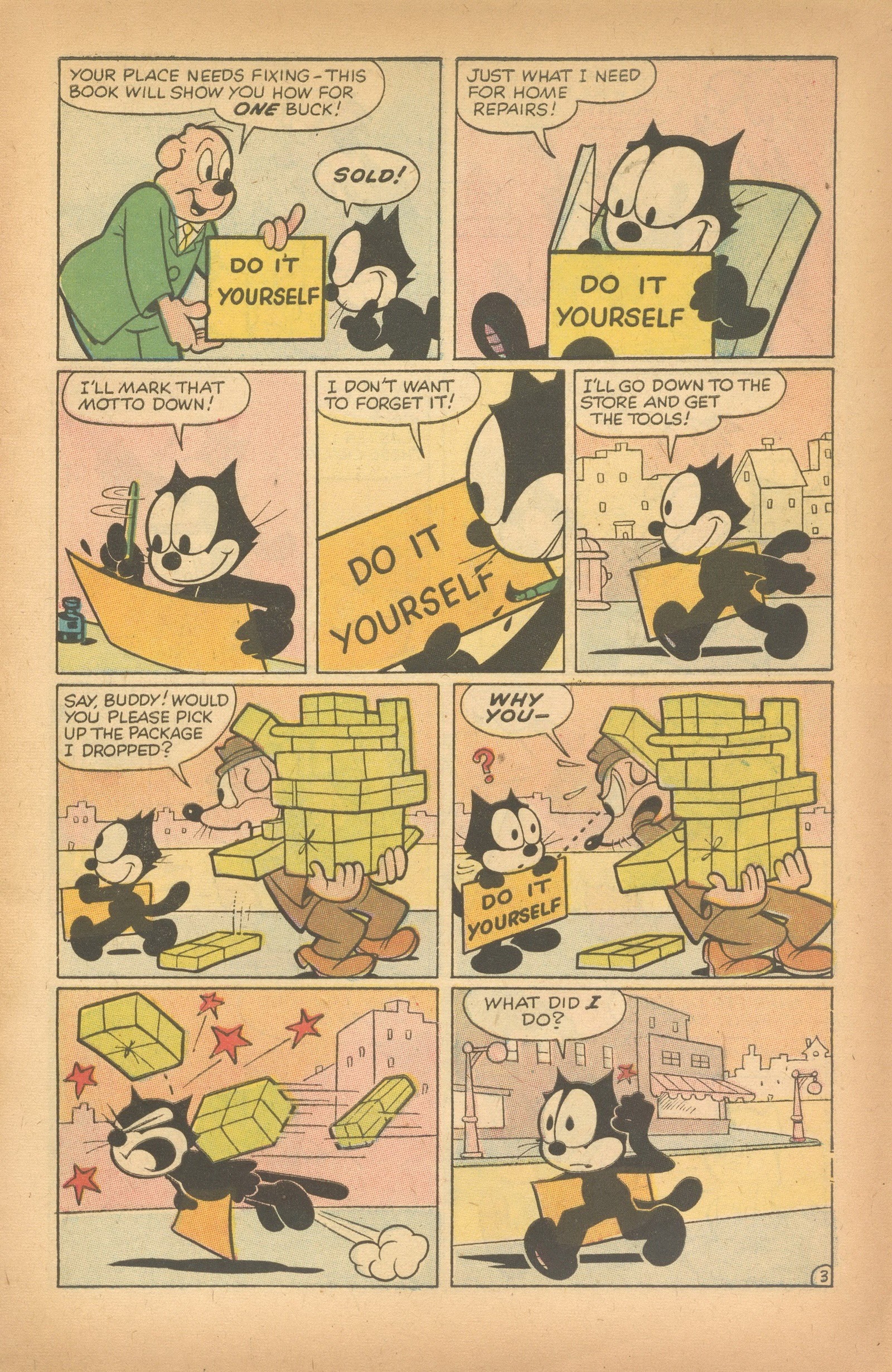 Read online Felix the Cat (1955) comic -  Issue #78 - 7