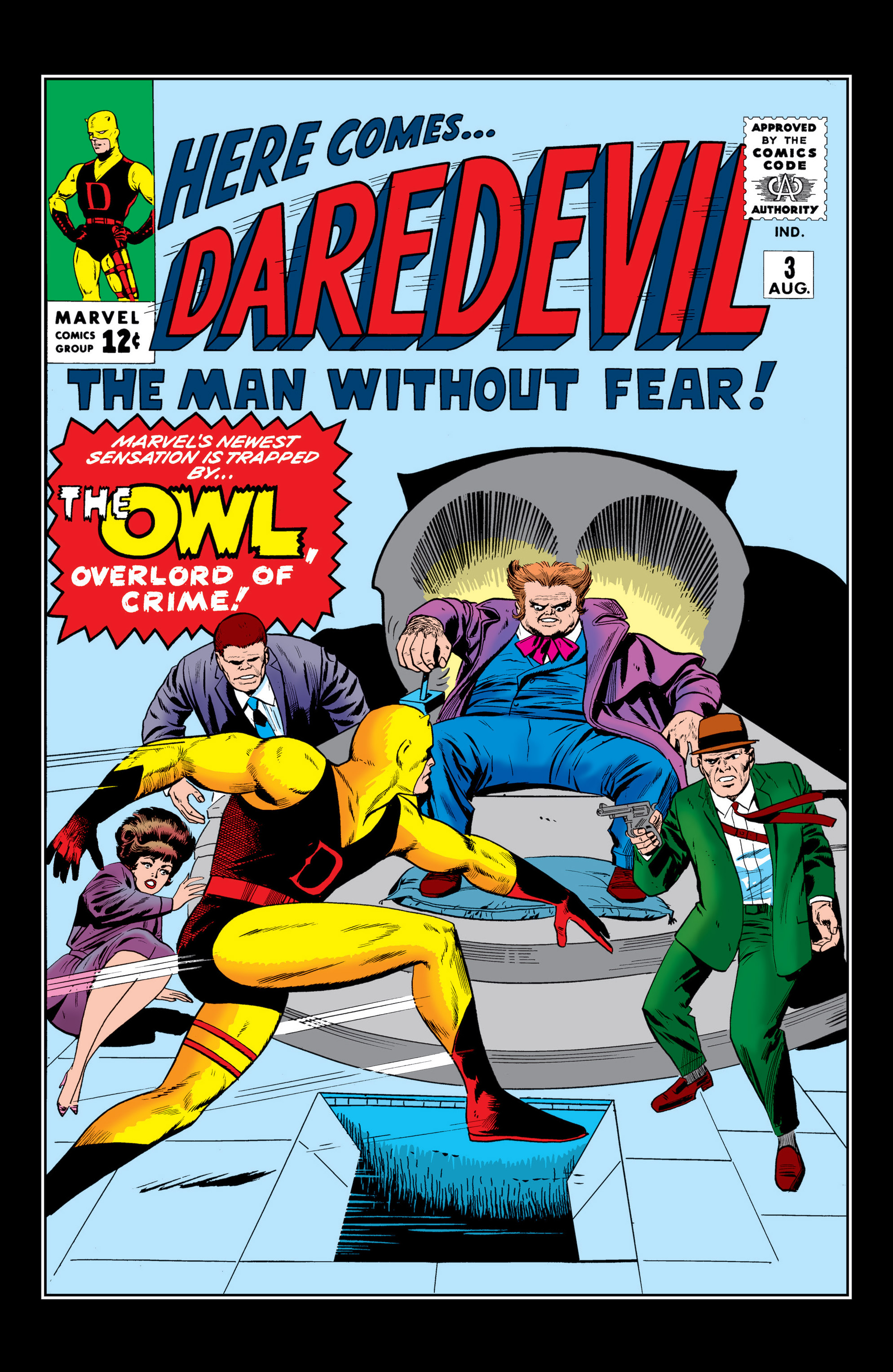 Read online Marvel Masterworks: Daredevil comic -  Issue # TPB 1 (Part 1) - 53