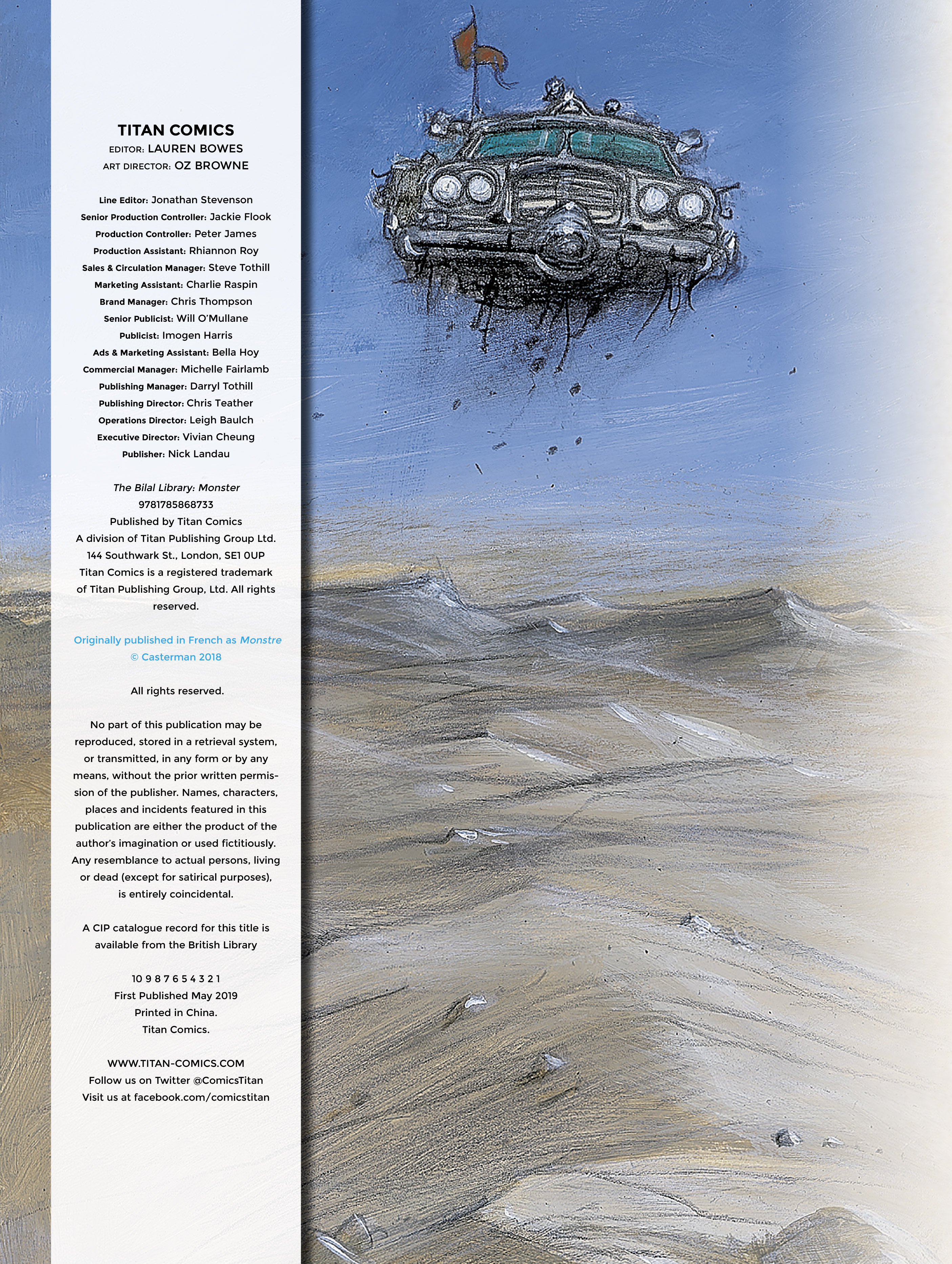 Read online Bilal's Monster comic -  Issue # TPB (Part 1) - 3