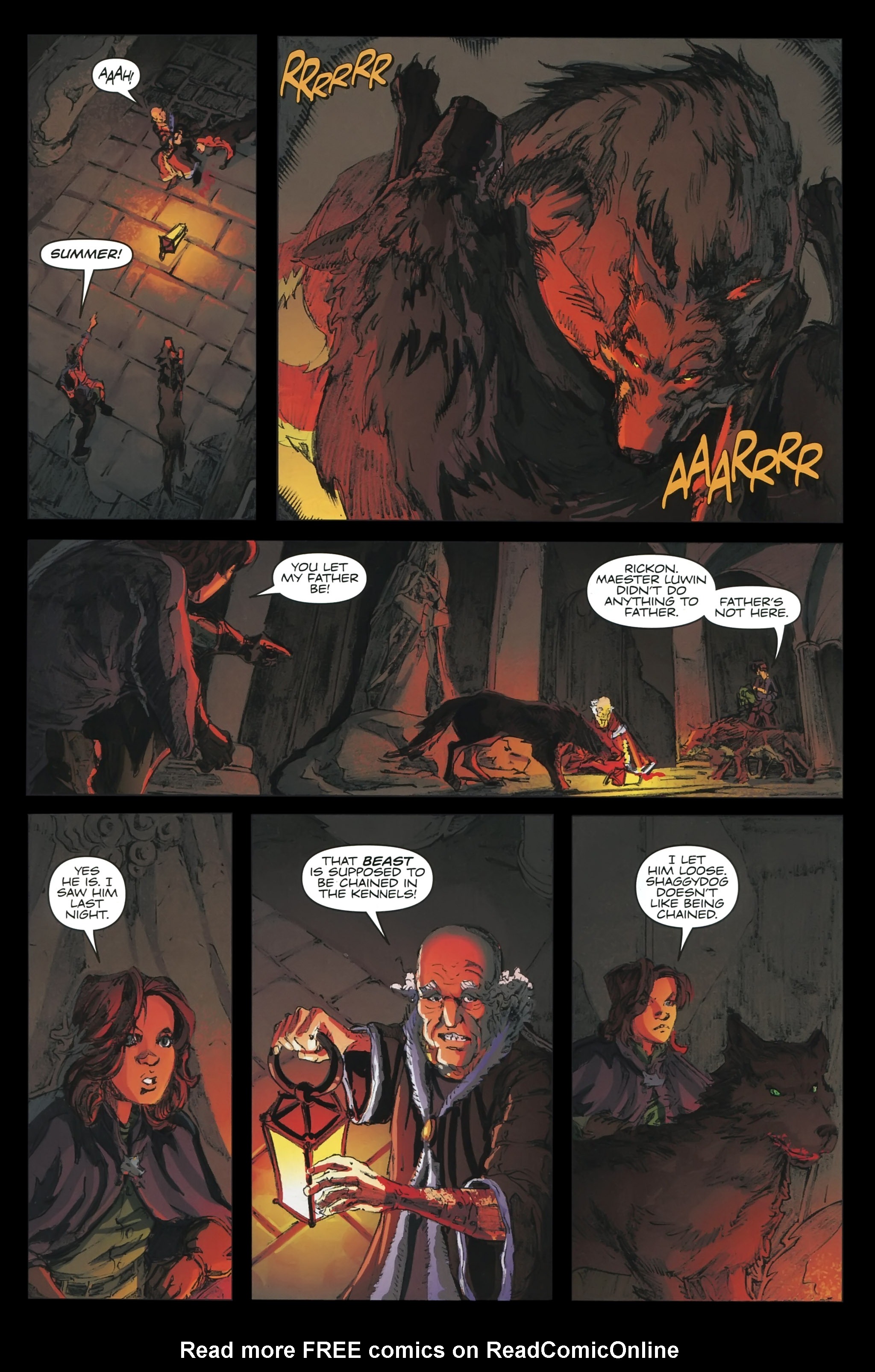 Read online A Game Of Thrones comic -  Issue #23 - 7