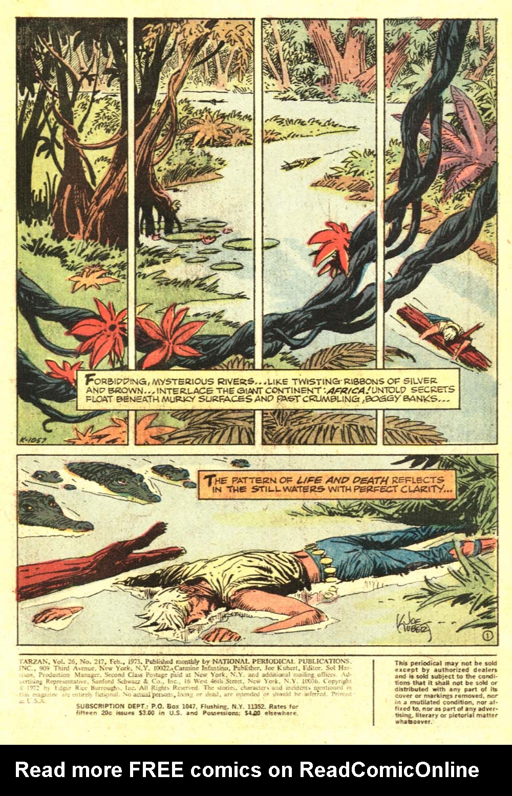 Read online Tarzan (1972) comic -  Issue #217 - 2