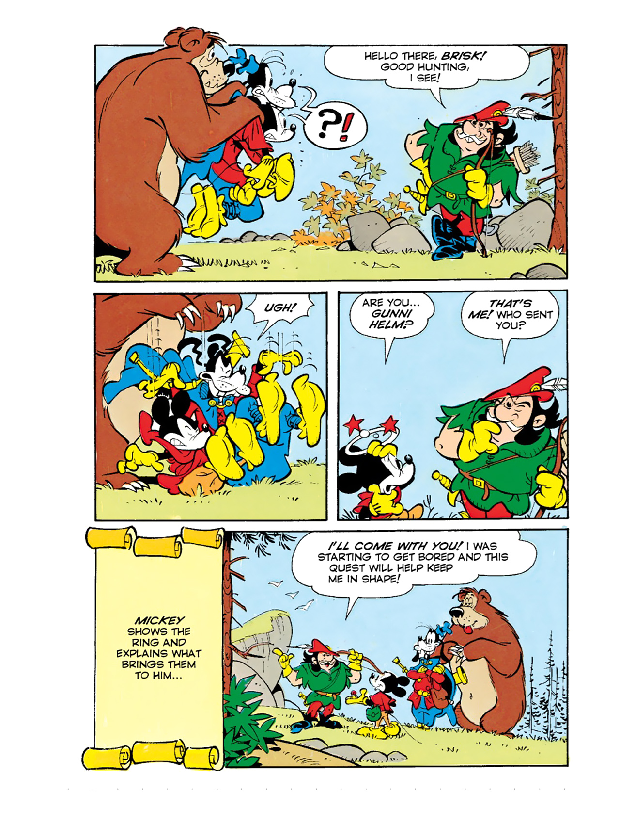 Read online Mickey Mouse in the Sword of Ice comic -  Issue #3 - 6
