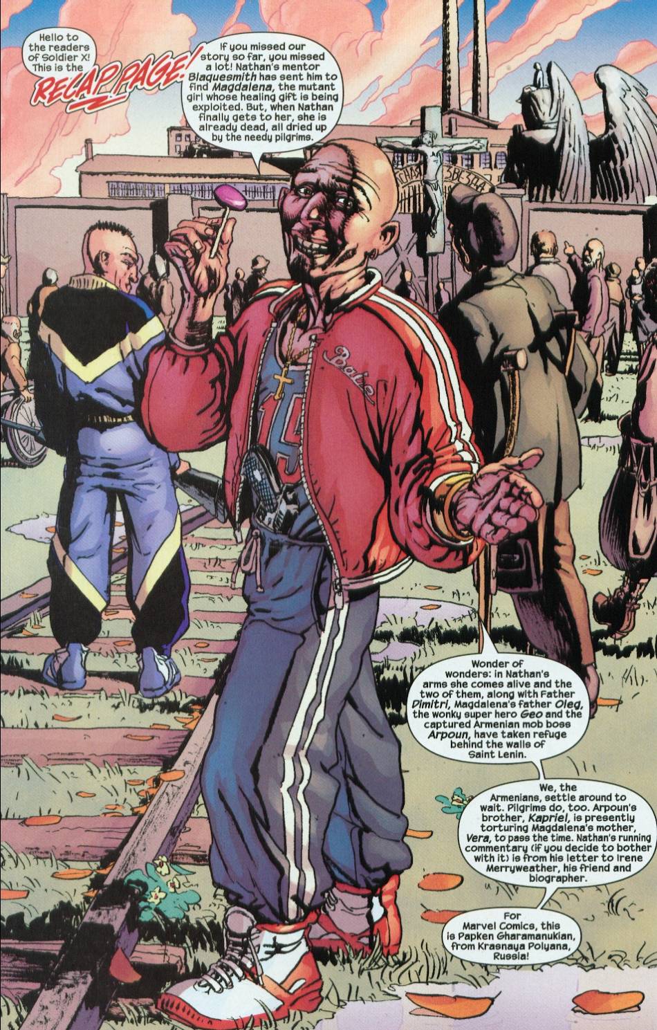 Read online Soldier X comic -  Issue #5 - 7