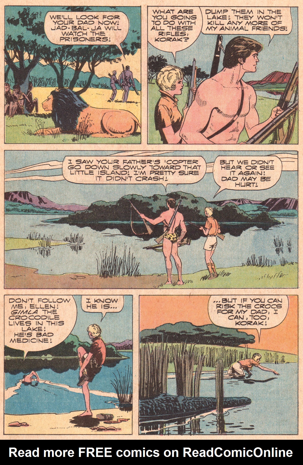Read online Korak, Son of Tarzan (1964) comic -  Issue #43 - 23
