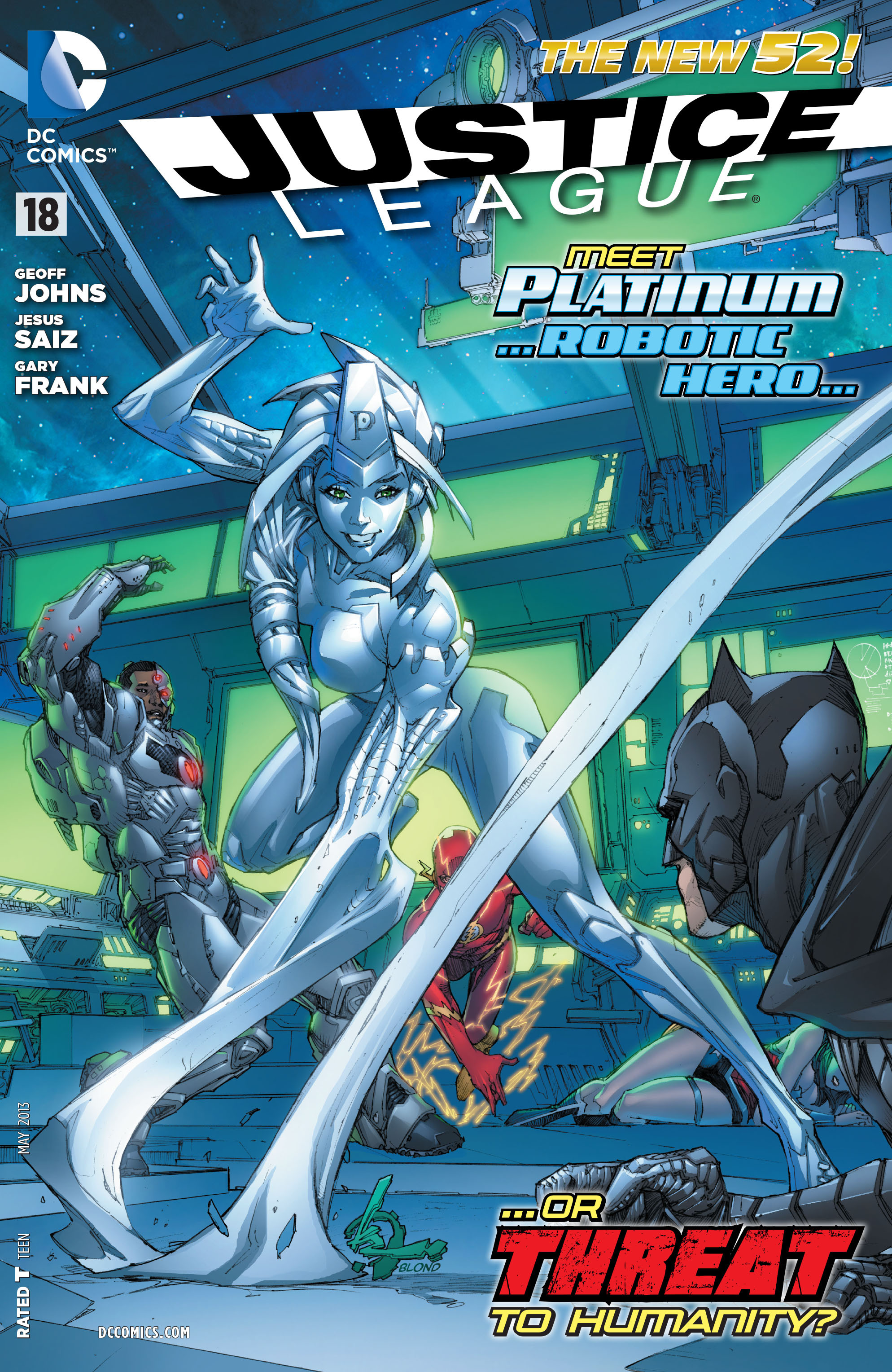 Read online Justice League (2011) comic -  Issue #18 - 2