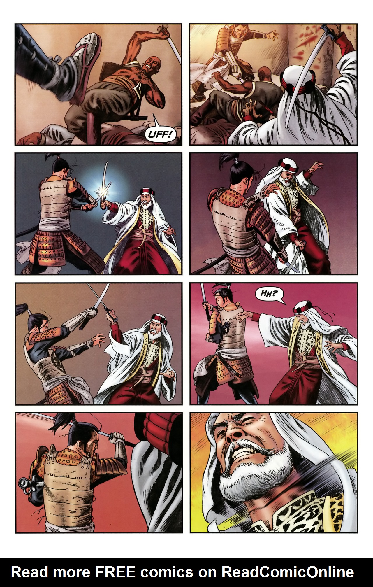 Read online Samurai: Heaven and Earth (2006) comic -  Issue #5 - 19