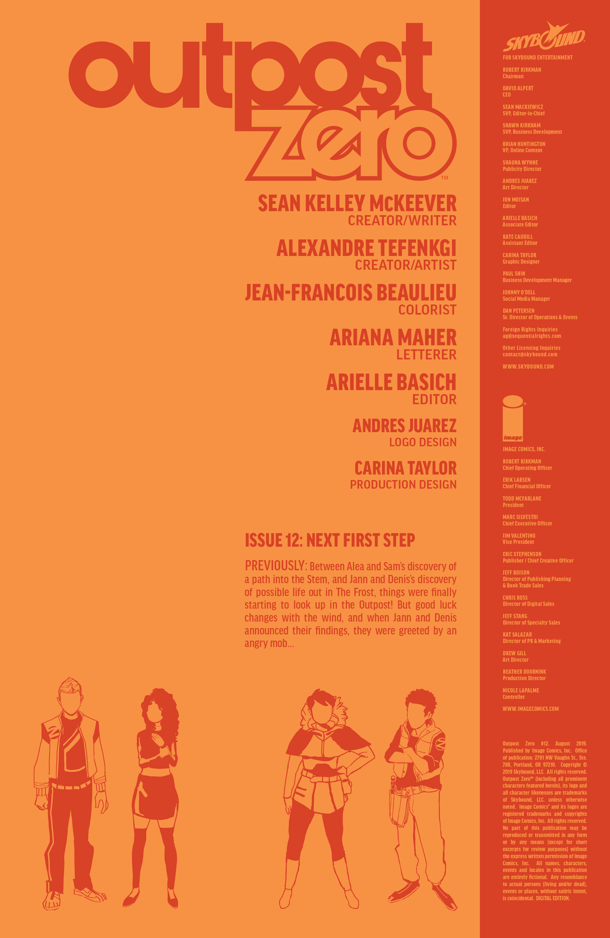 Read online Outpost Zero comic -  Issue #12 - 2