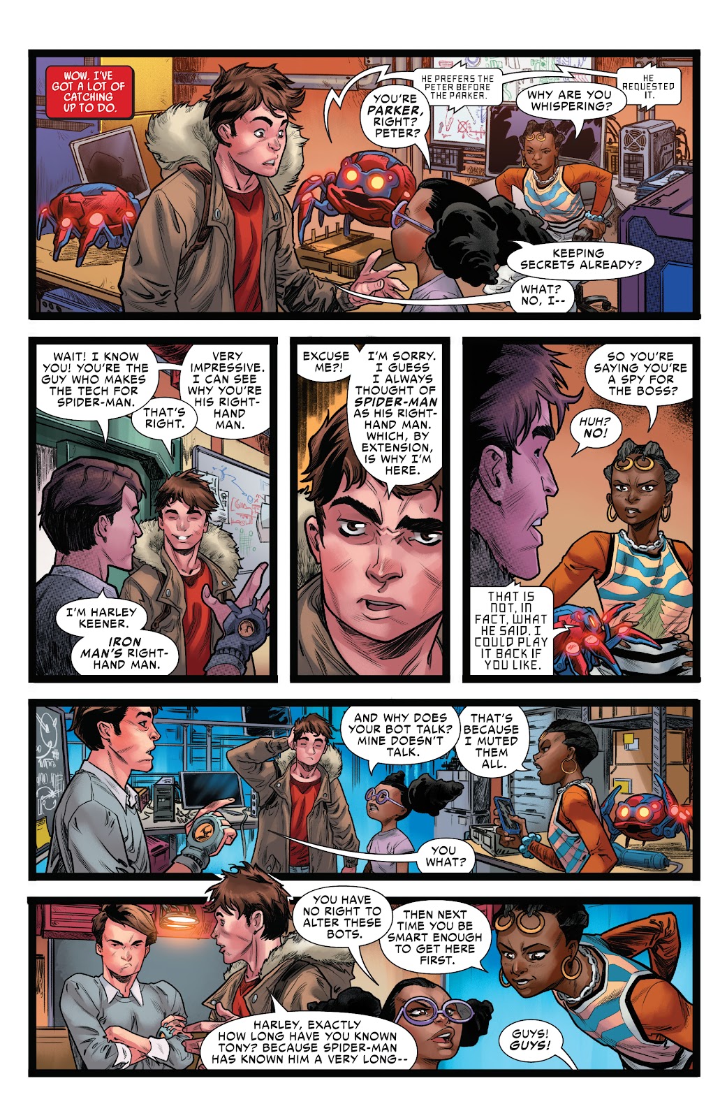 W.E.B. Of Spider-Man issue 1 - Page 10