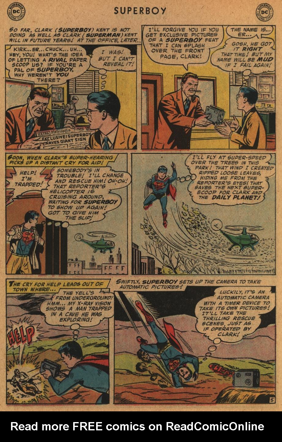 Read online Superboy (1949) comic -  Issue #63 - 15
