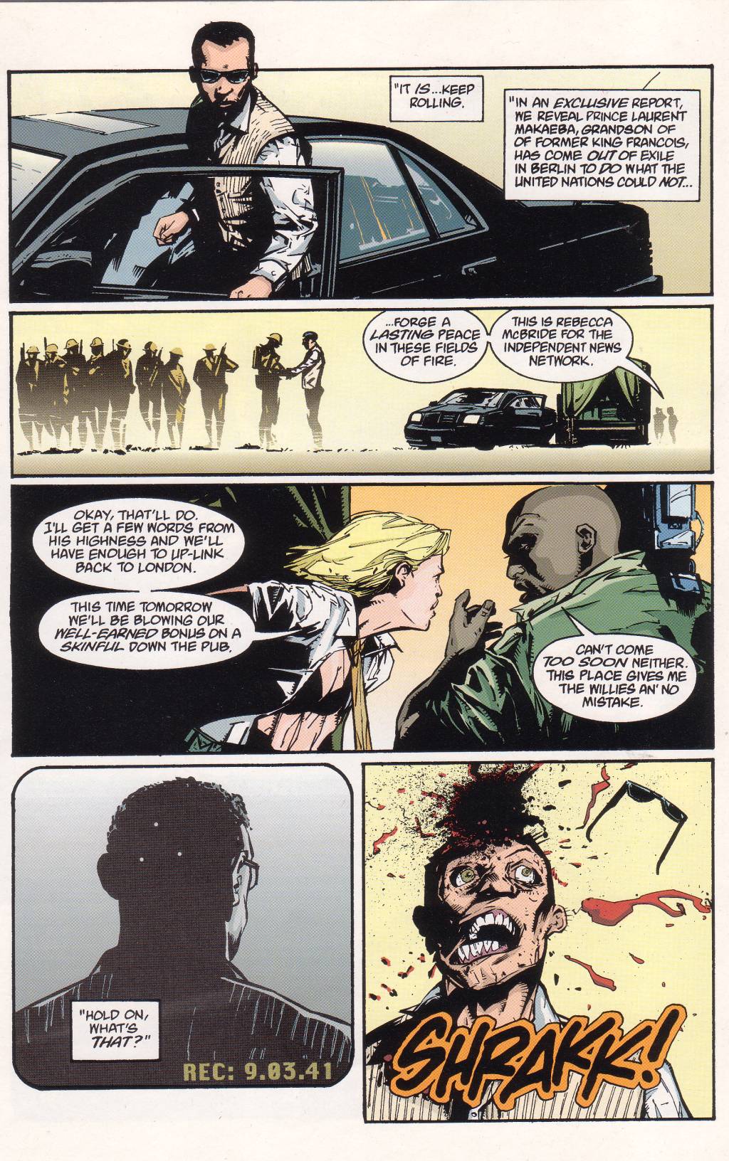 Read online Aliens vs. Predator: Eternal comic -  Issue #1 - 9