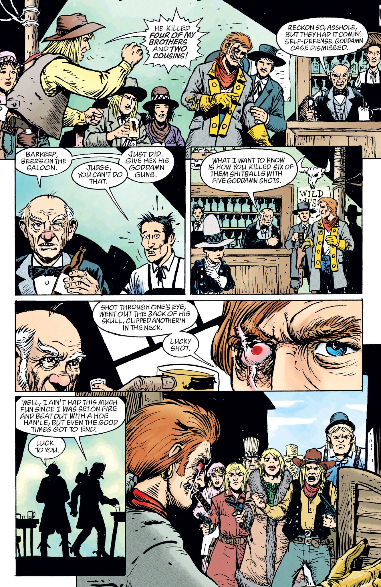 Read online Jonah Hex: Shadows West comic -  Issue # TPB (Part 4) - 20