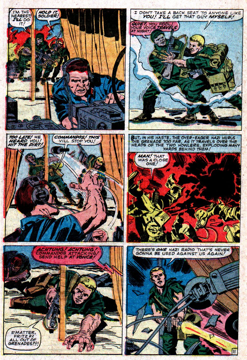 Read online Sgt. Fury comic -  Issue #6 - 16