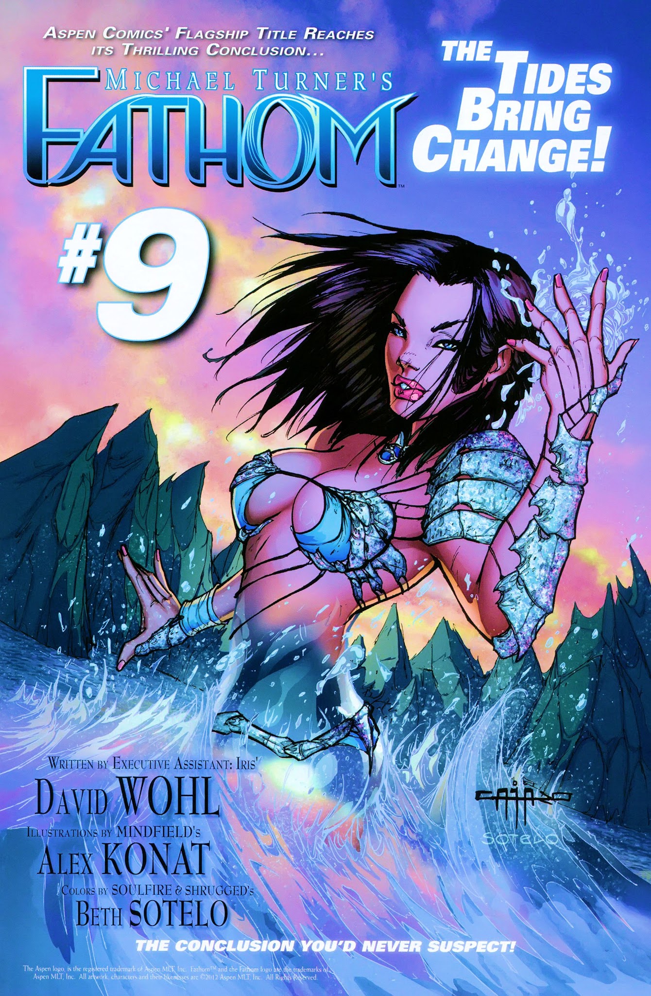 Read online Michael Turner's Fathom comic -  Issue #8 - 23