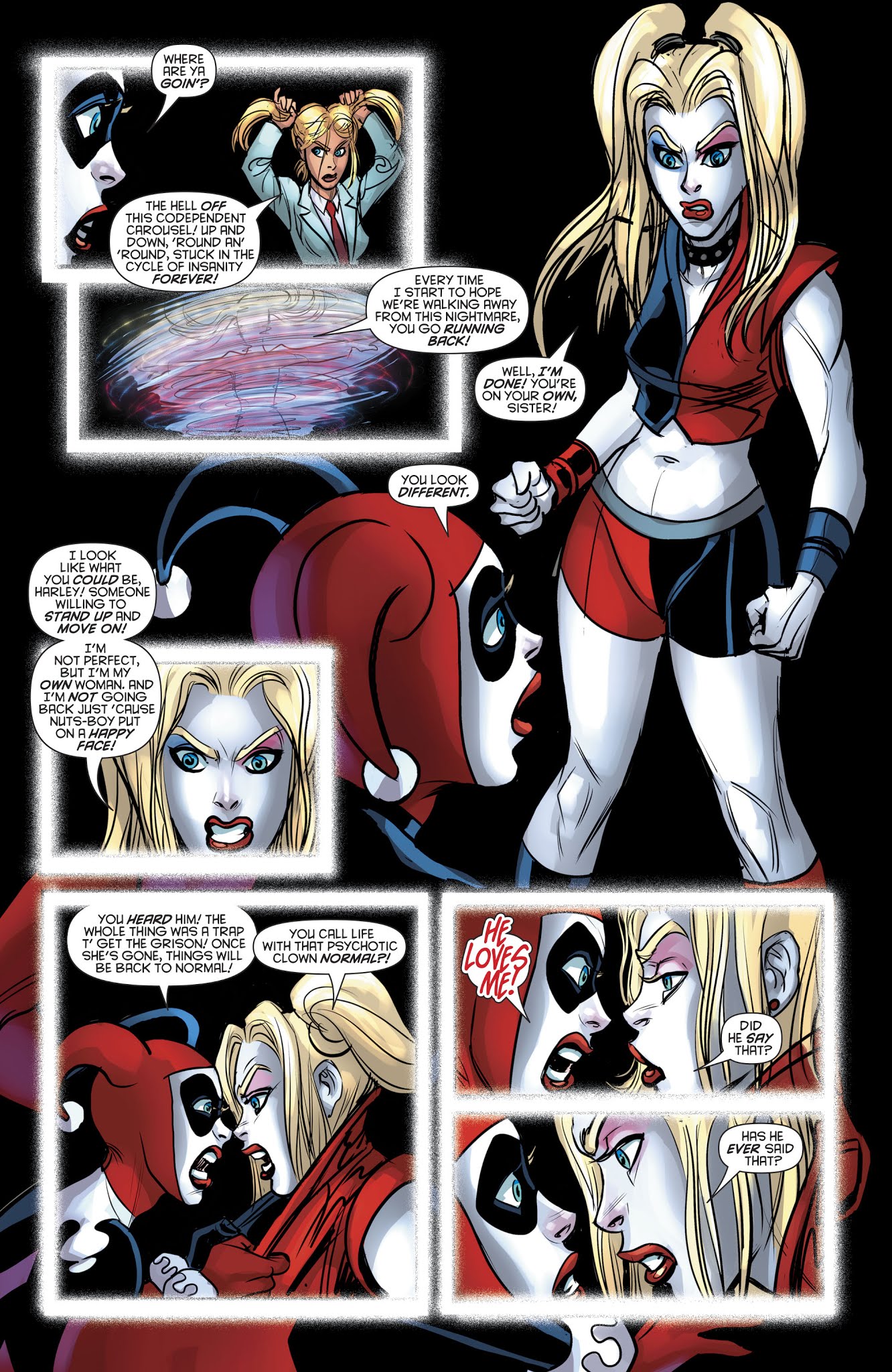 Read online Harley Quinn: Harley Loves Joker comic -  Issue #2 - 14