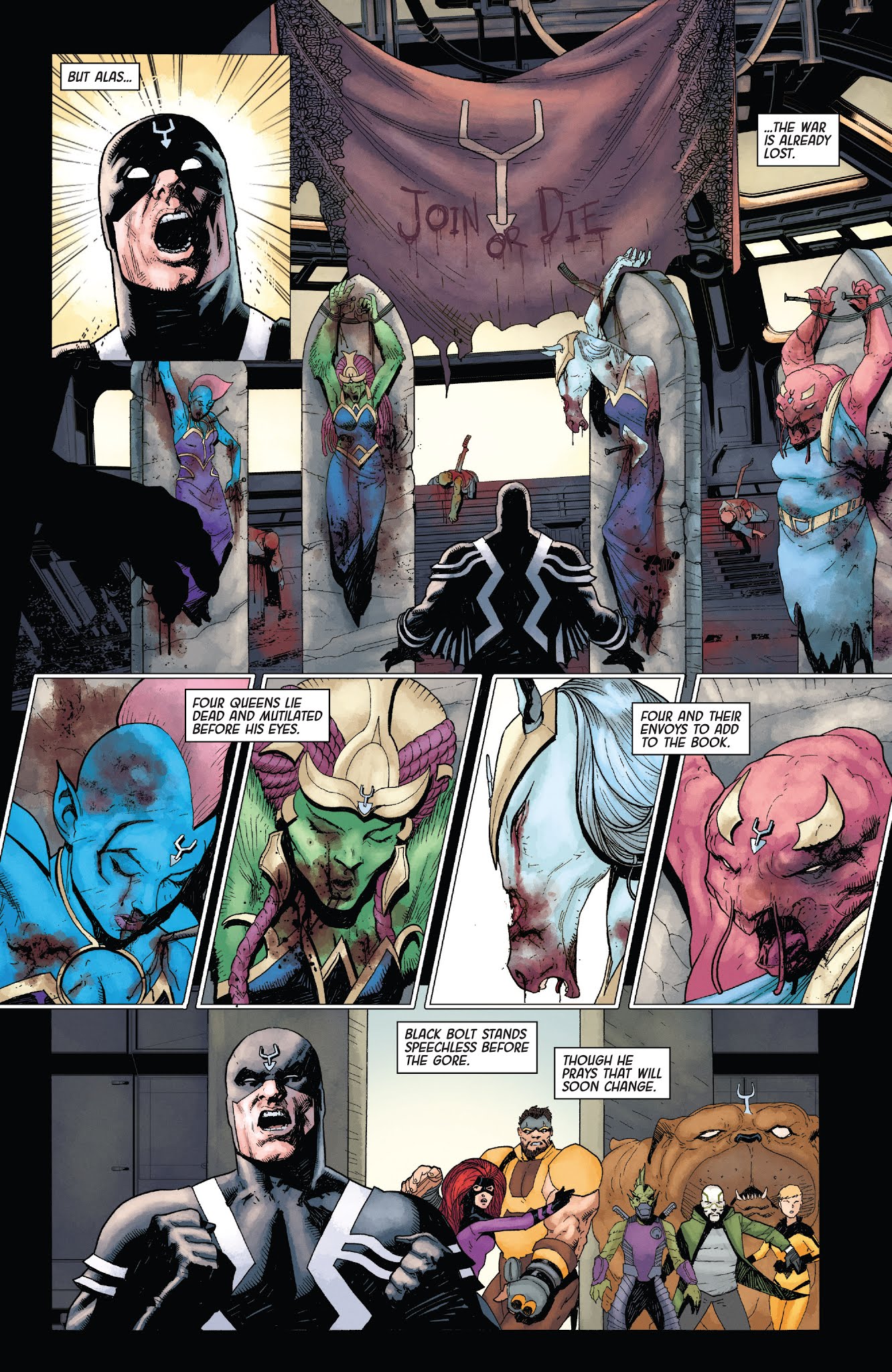 Read online Death of the Inhumans comic -  Issue #1 - 10