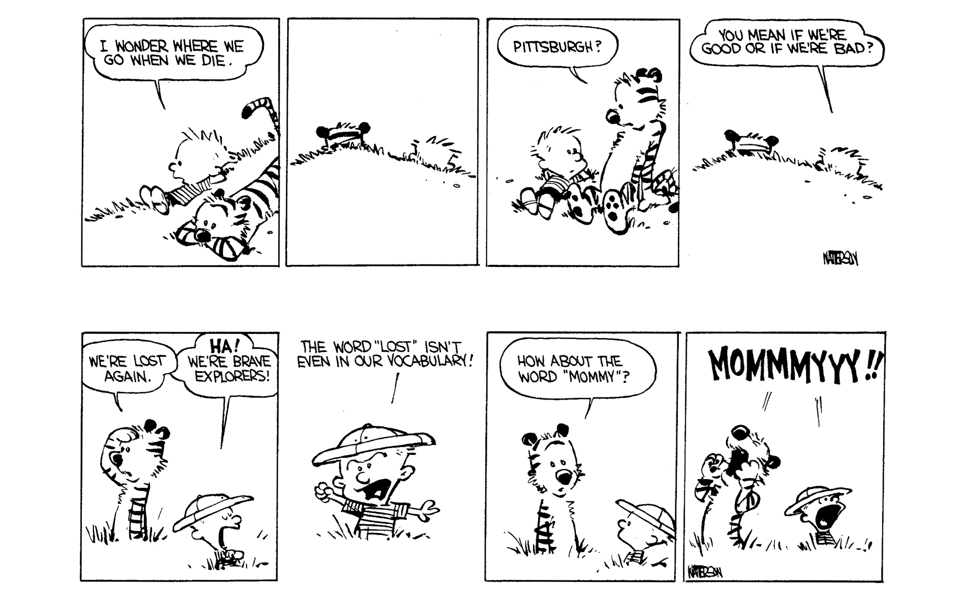 Read online Calvin and Hobbes comic -  Issue #1 - 24