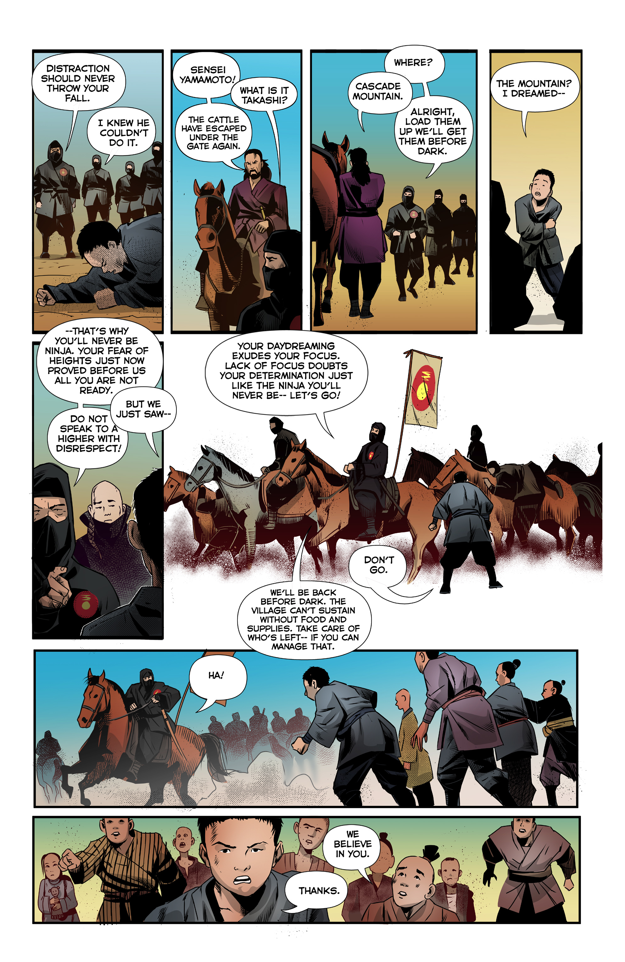 Read online The Boy Who Conquered a Mountain comic -  Issue # TPB - 13