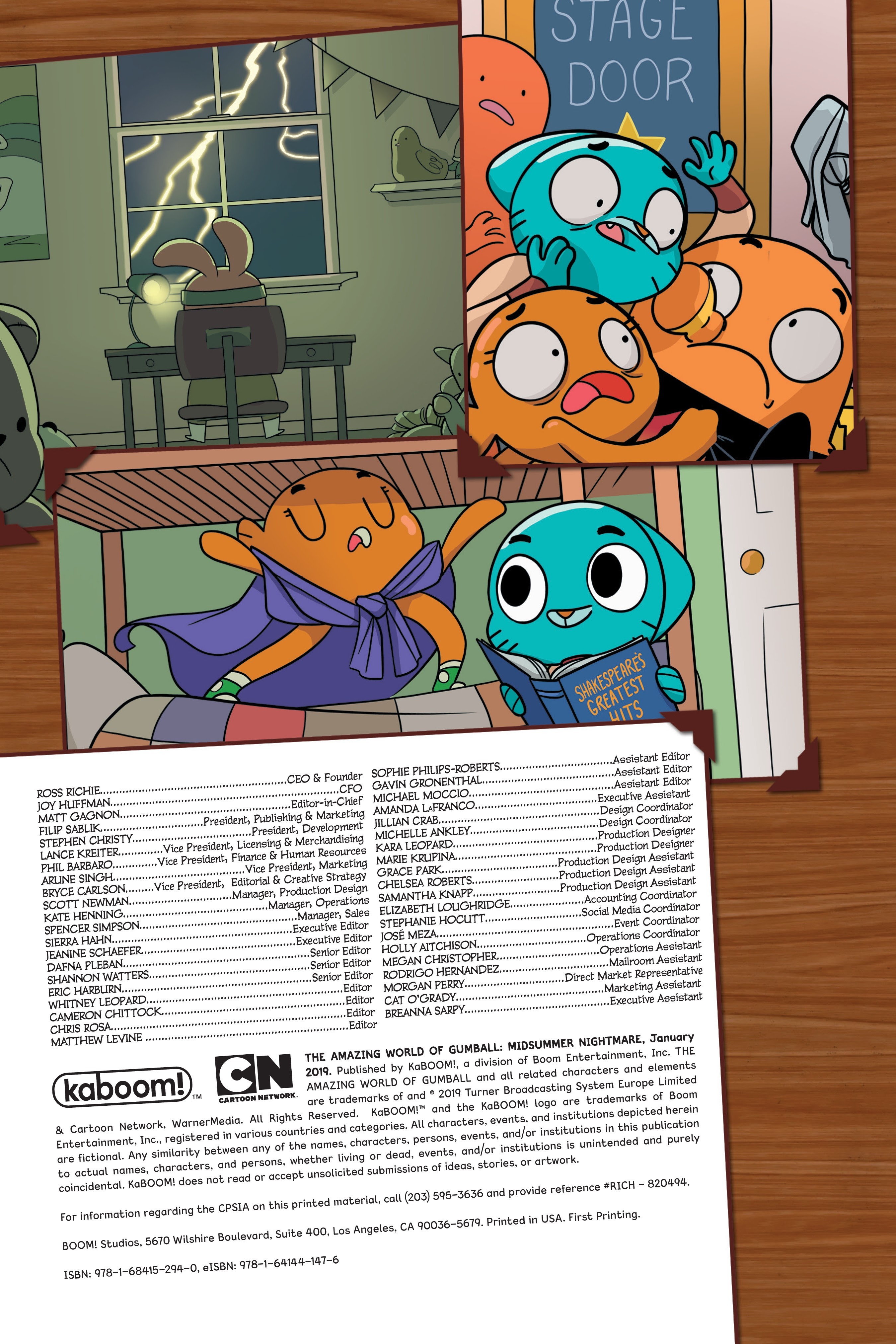 Read online The Amazing World of Gumball: Midsummer Nightmare comic -  Issue # TPB - 4
