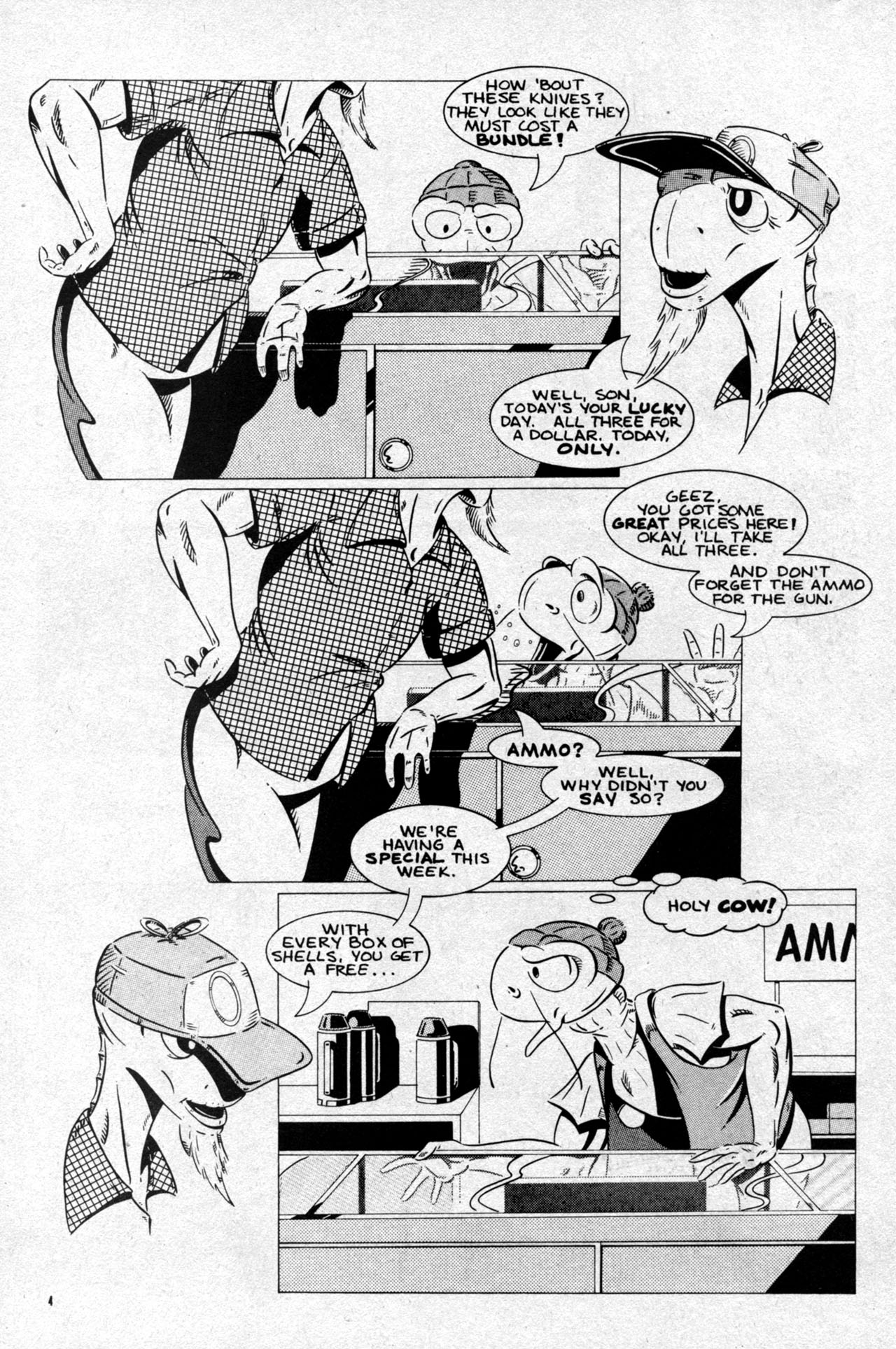 Read online The Fish Police comic -  Issue #7 - 6