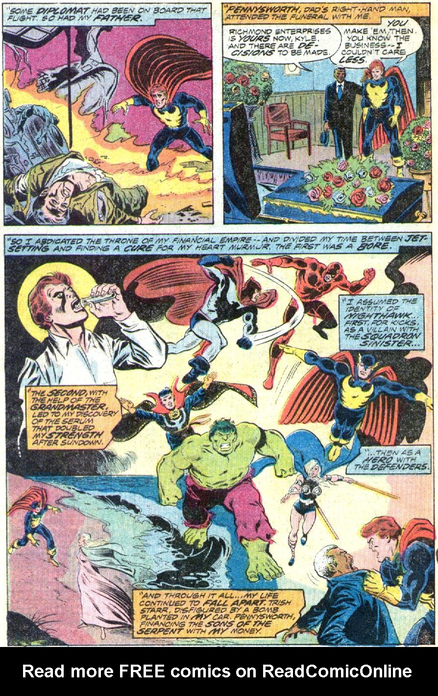 Read online The Defenders (1972) comic -  Issue #32 - 16