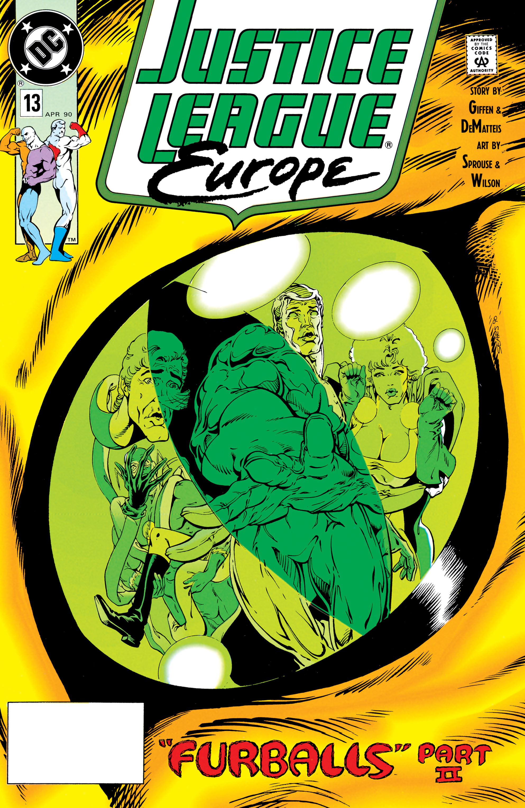 Read online Justice League Europe comic -  Issue #13 - 1